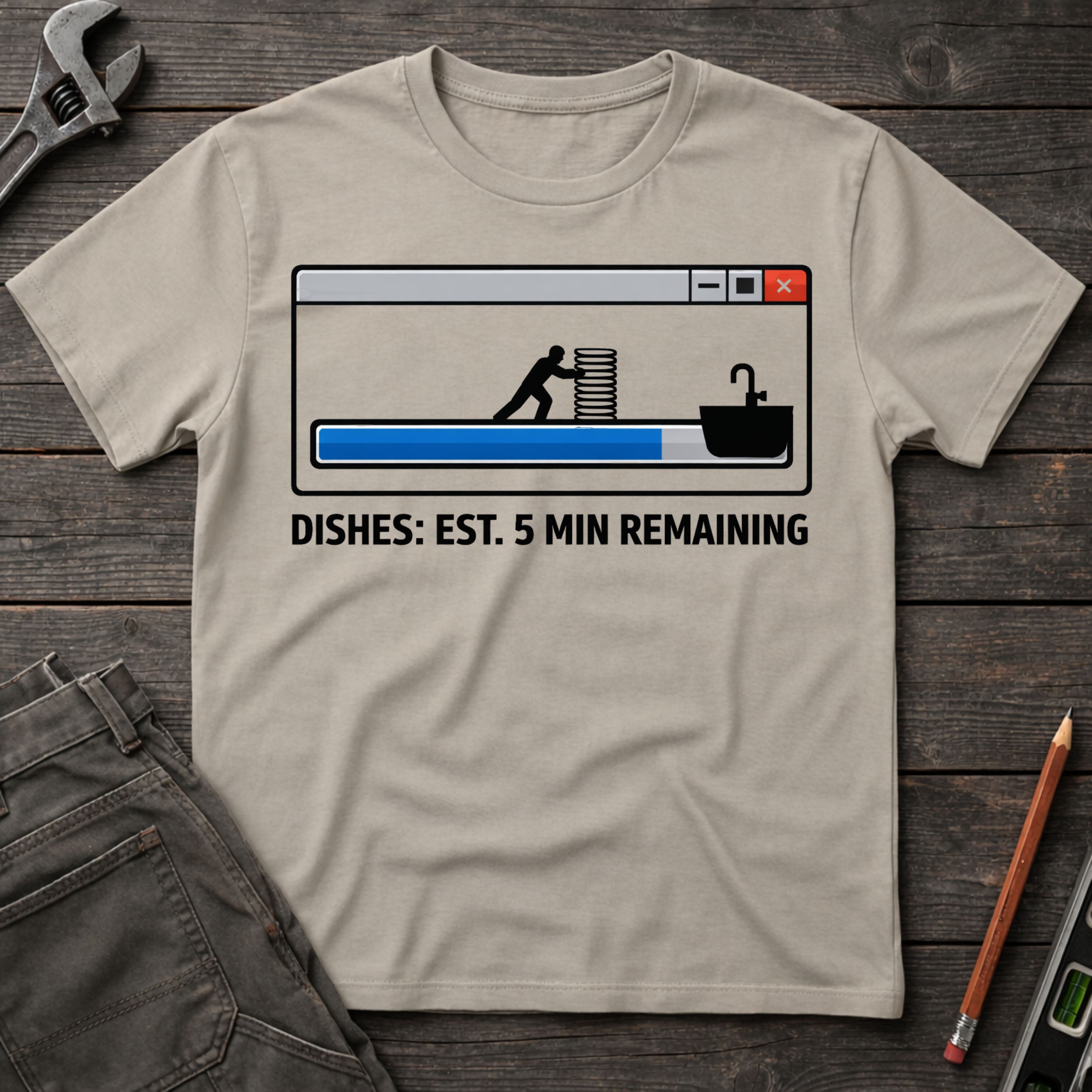 Dishes Loading T-Shirt