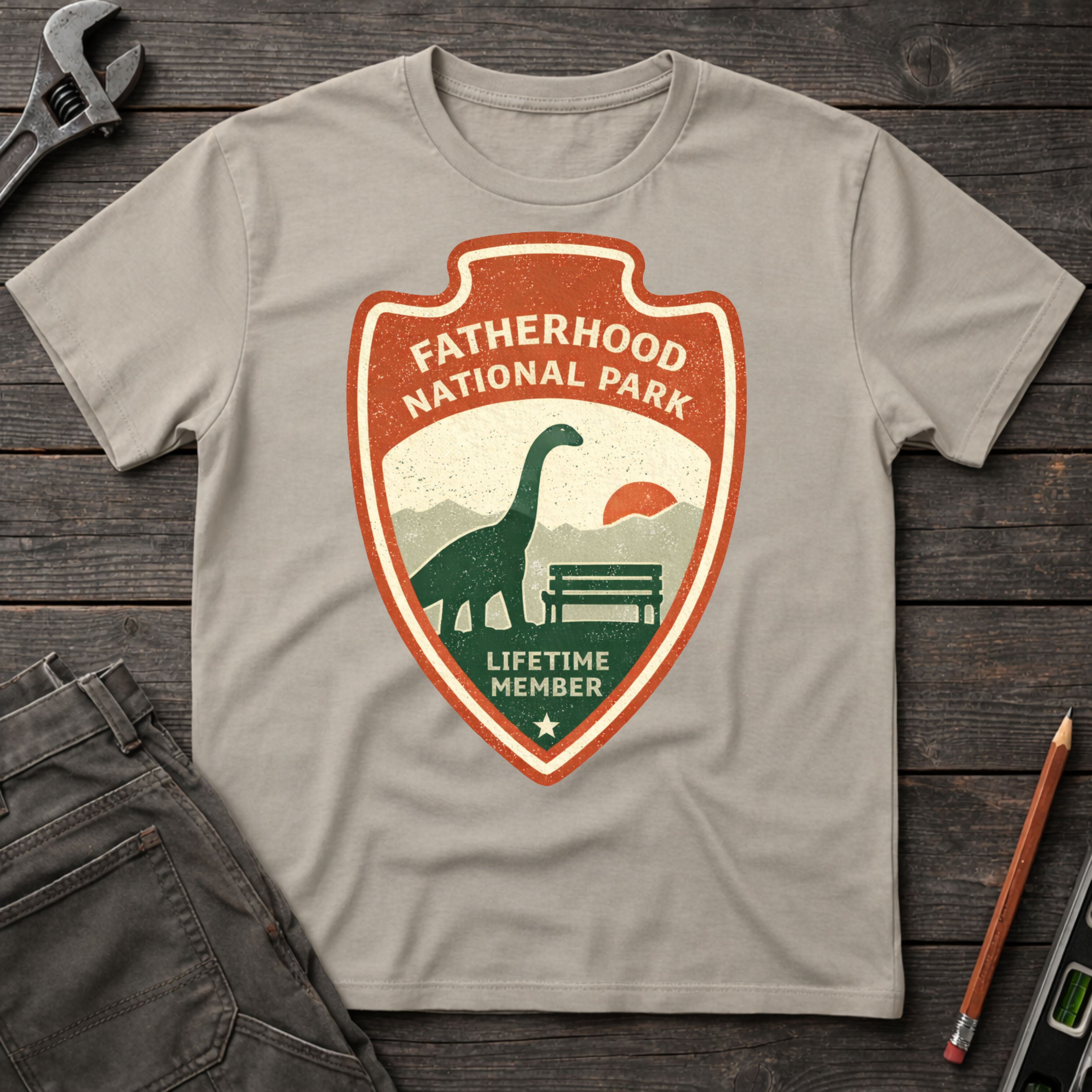 Fatherhood National Park T-Shirt
