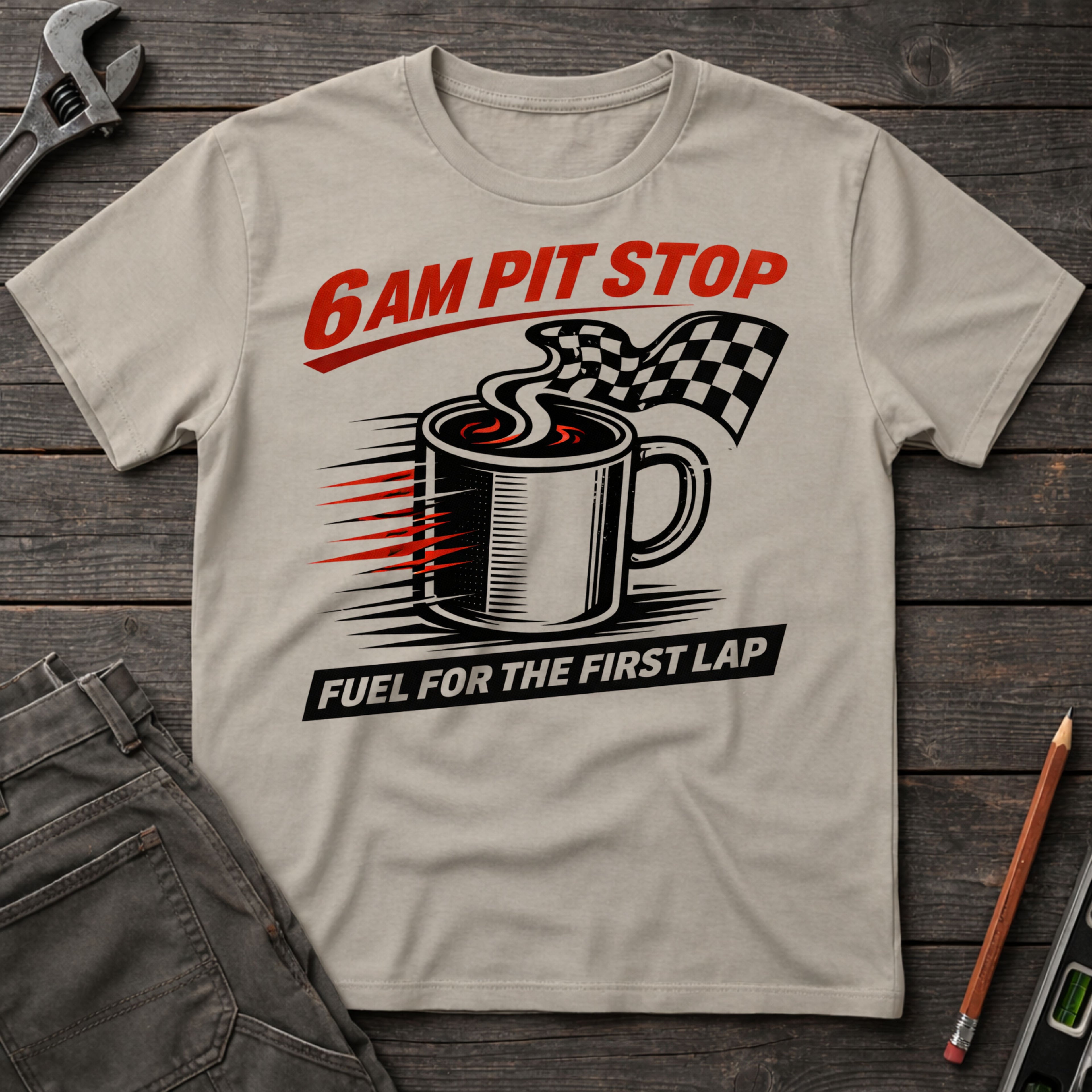 6 AM Pit Stop T-Shirt
