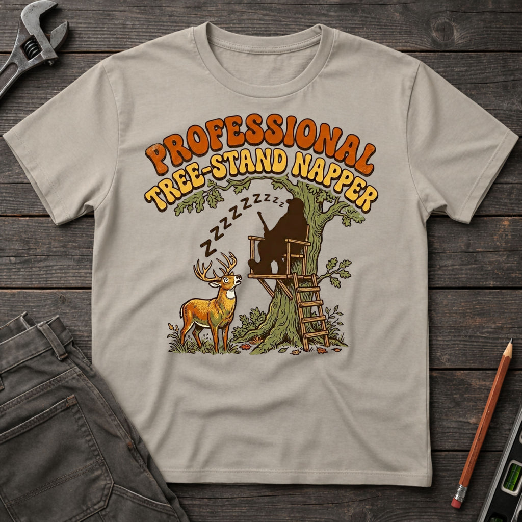 Professional Tree-Stand Napper T-Shirt
