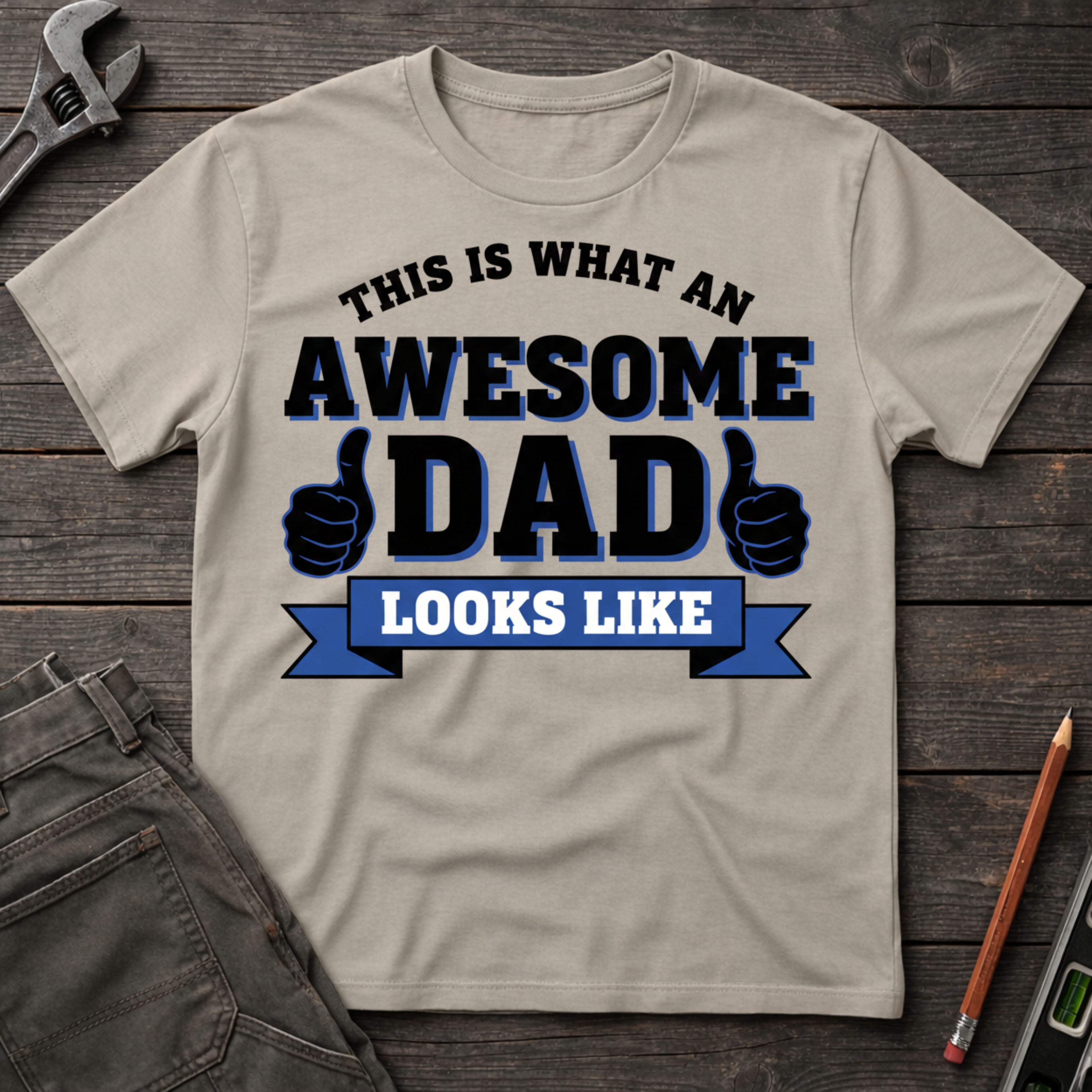 This is What a Awesome Dad Looks Like T-Shirt