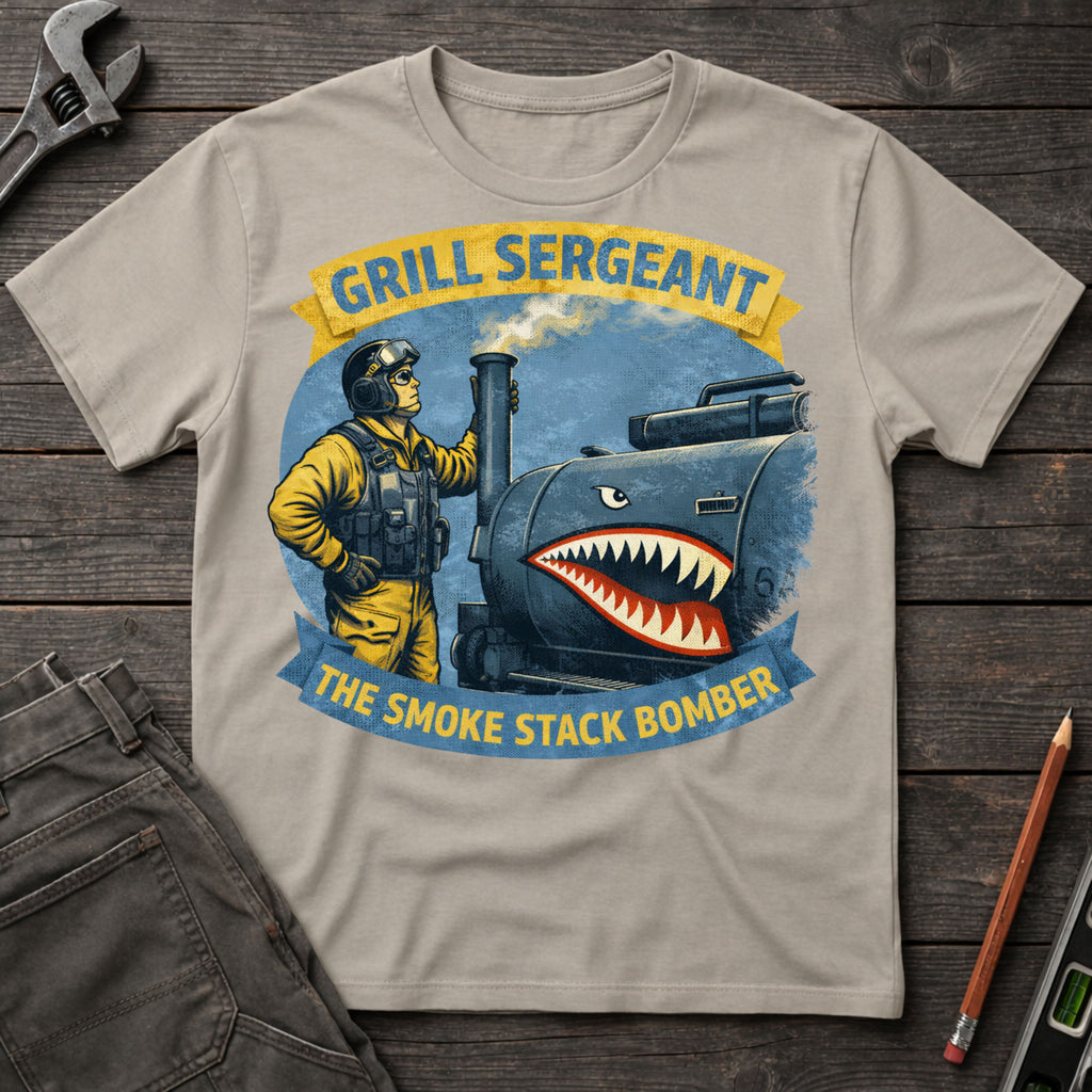The Smoke Stack Bomber T-Shirt