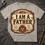 I am a Father Label T-Shirt