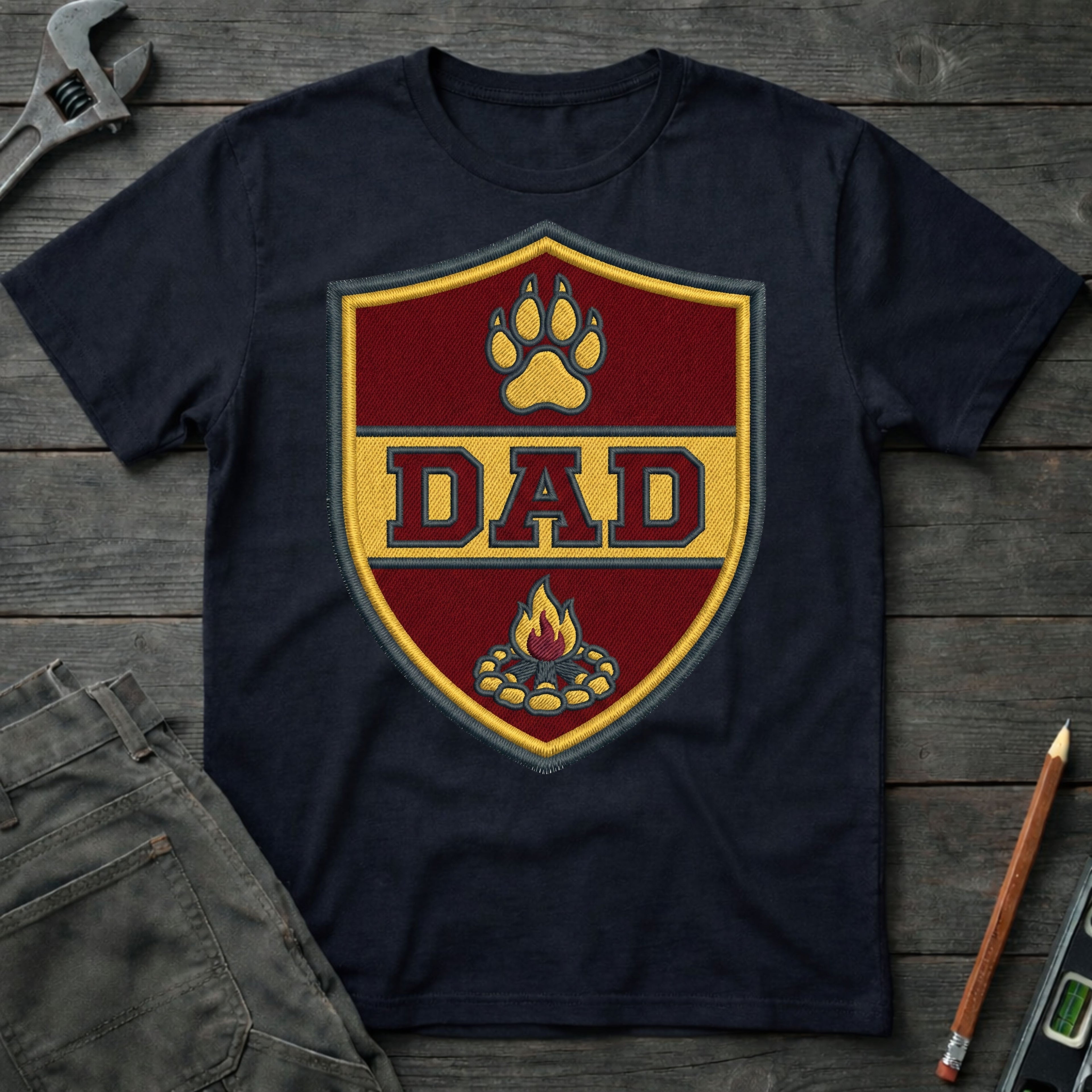Dad Merit Badge T-Shirt