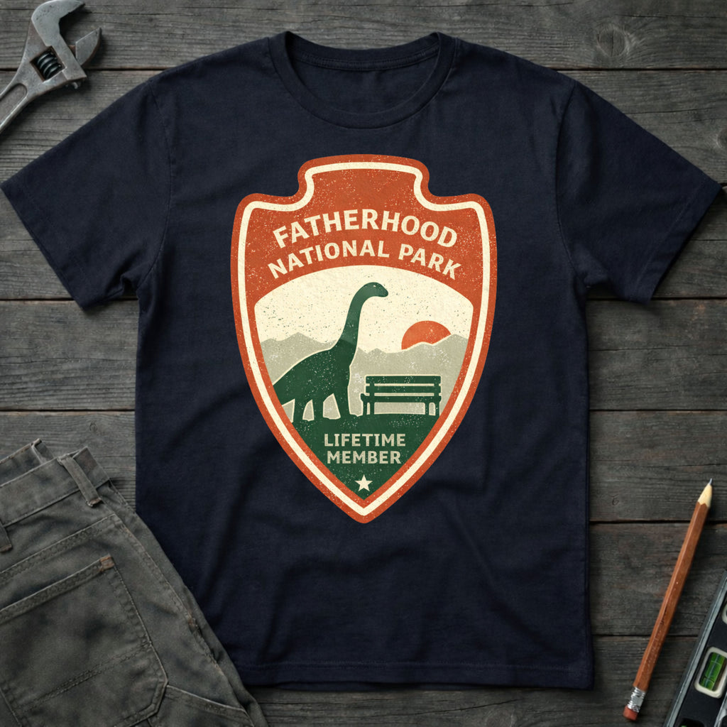 Fatherhood National Park T-Shirt