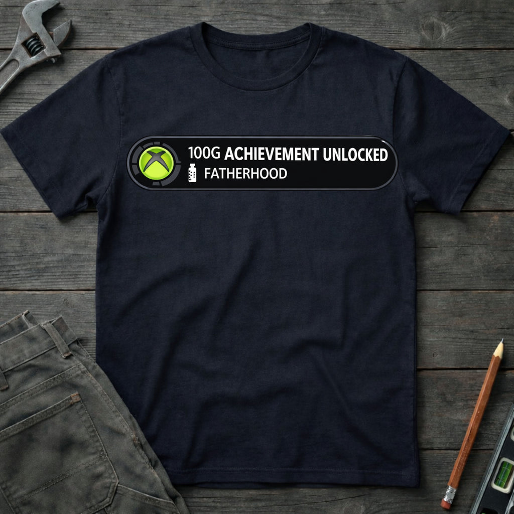 Achievement Unlocked: Fatherhood T-Shirt