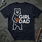 Bear Girl Dad T-Shirt