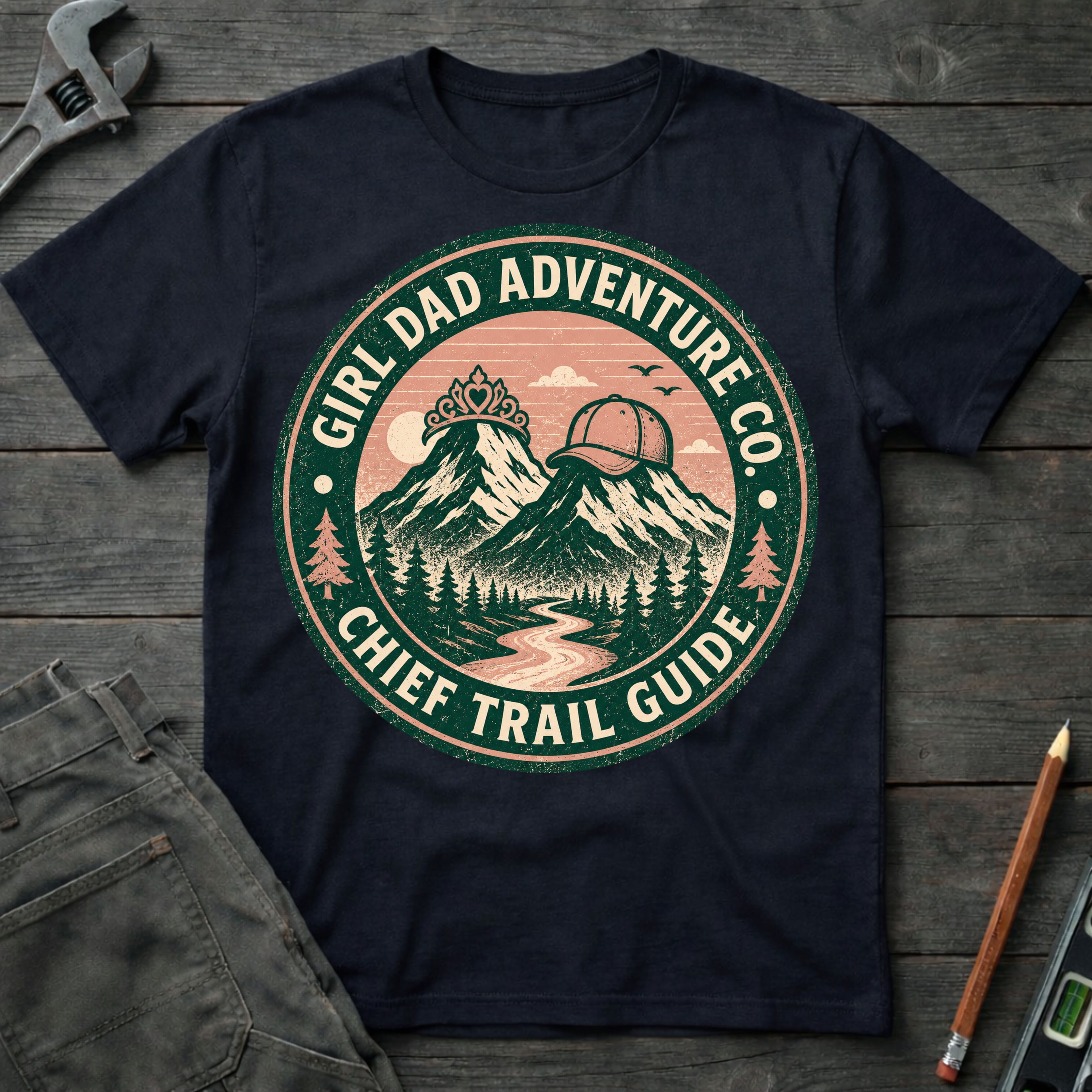 Girl Dad Adventure Co. T-Shirt
