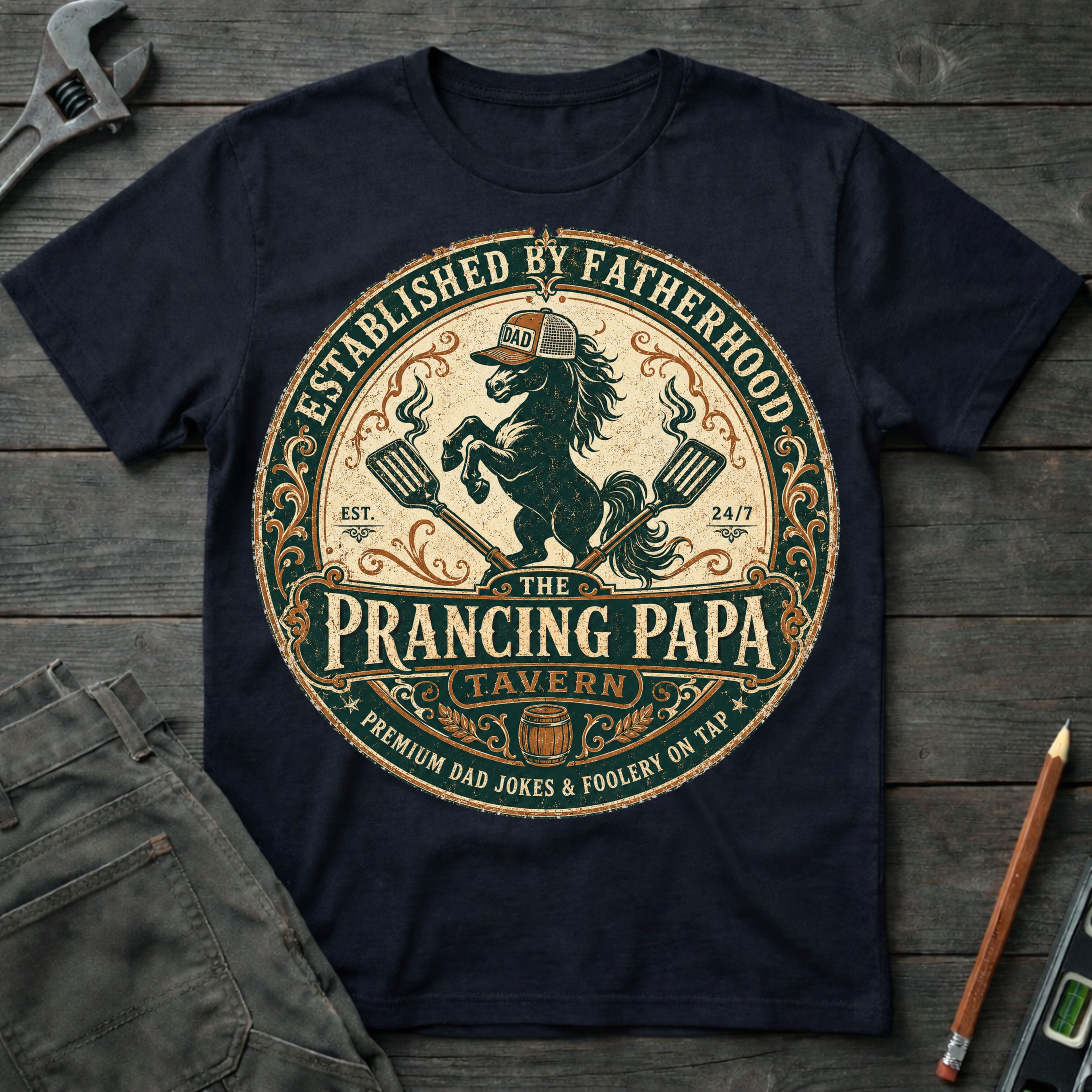 The Prancing Papa T-Shirt