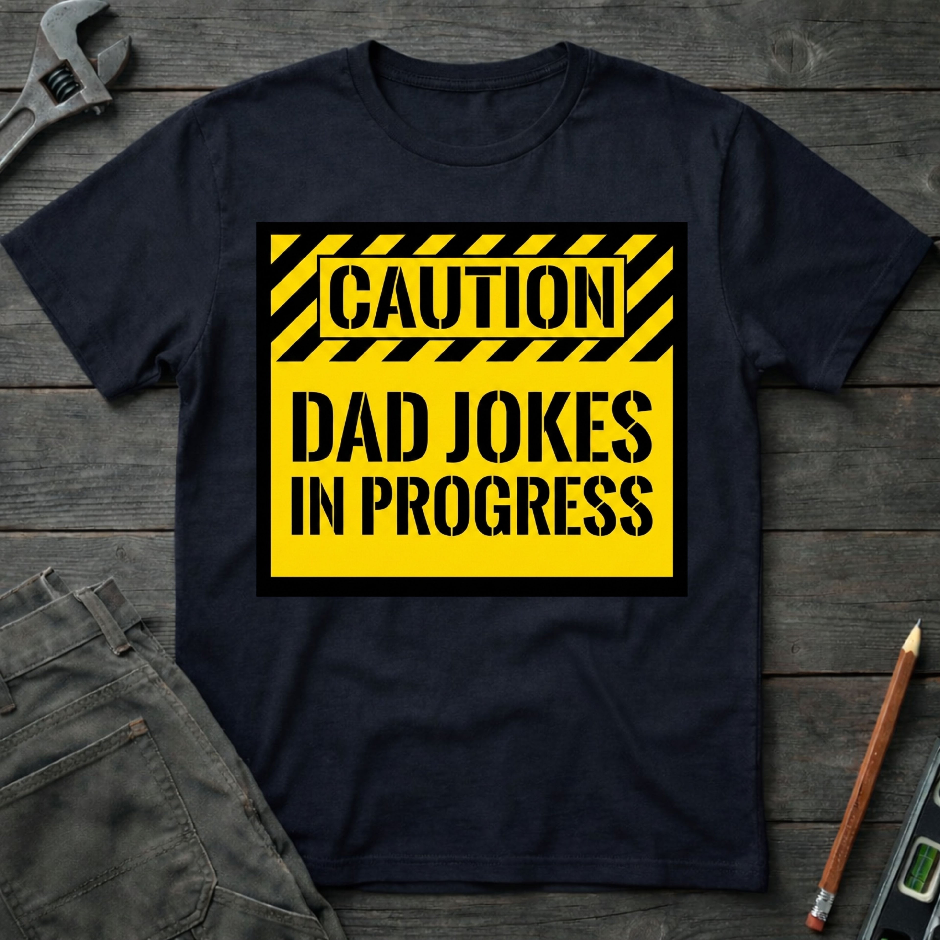 Caution: Dad Joke's T-Shirt