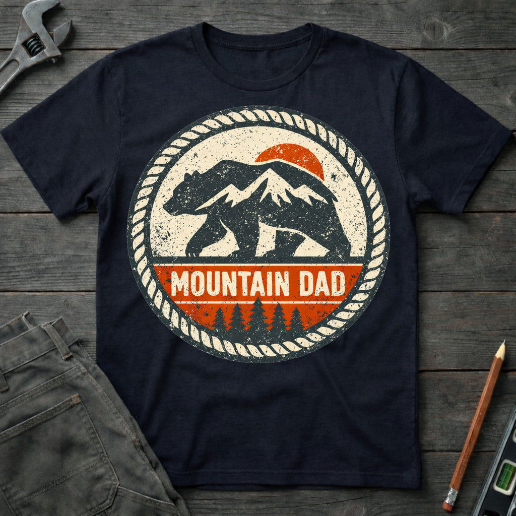 Mountain Dad Badge T-Shirt