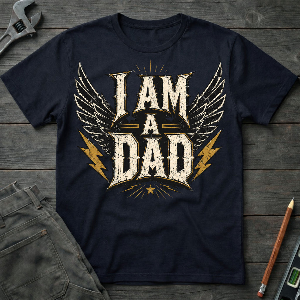 I am a Dad Rock T-Shirt
