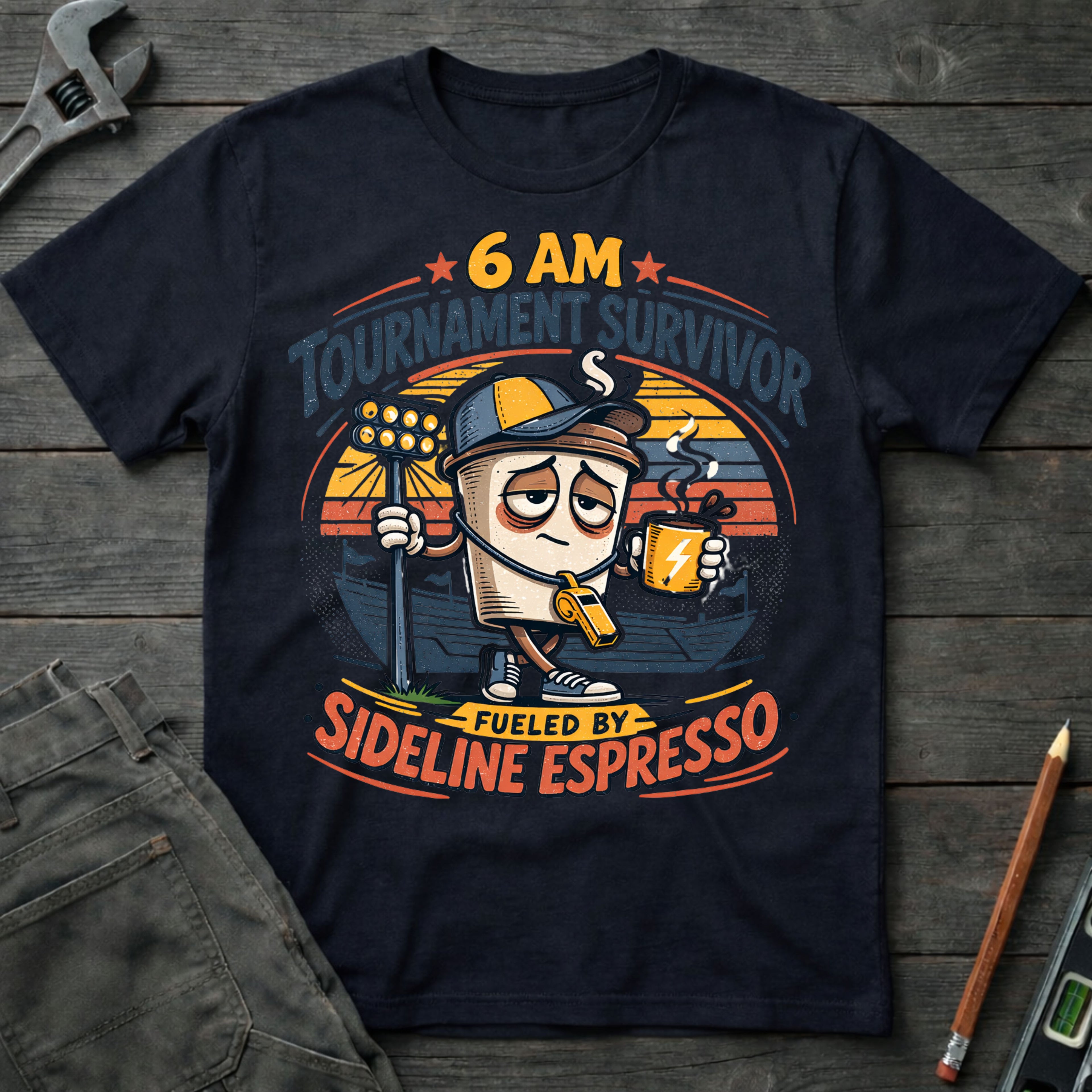 6 AM Tournament Survivior T-Shirt