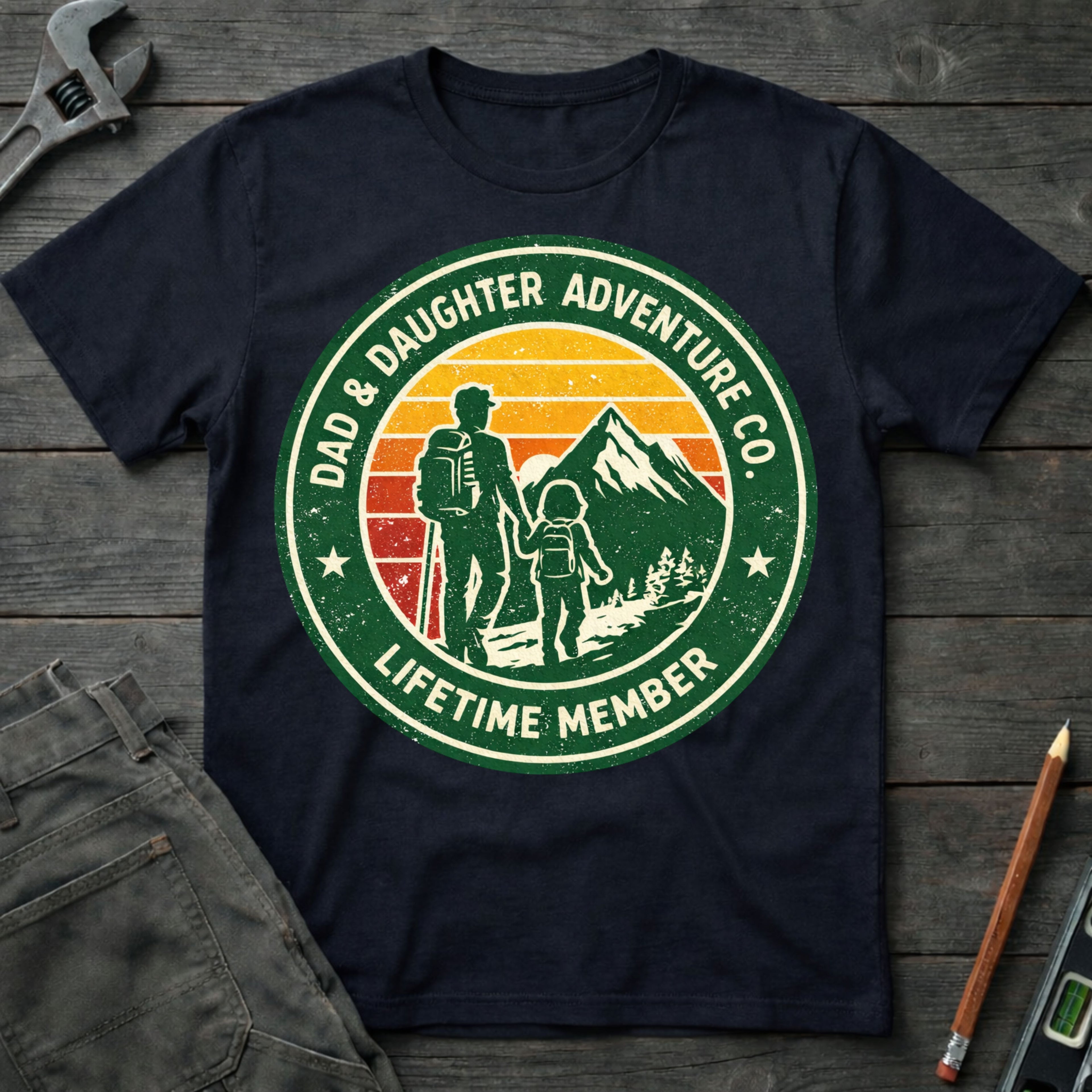 Dad and Daughter Adventure Co. T-Shirt