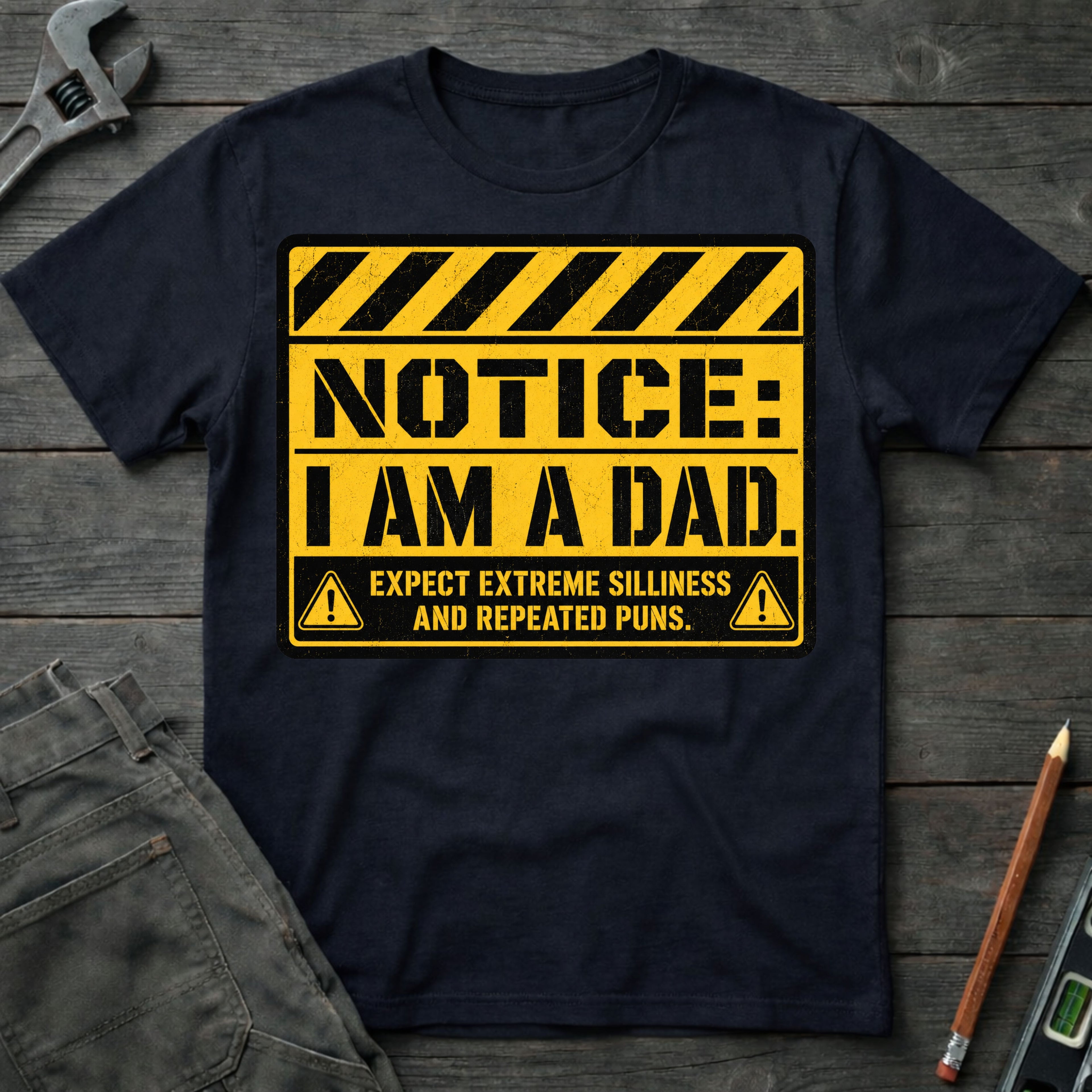 Notice I am a Dad T-Shirt