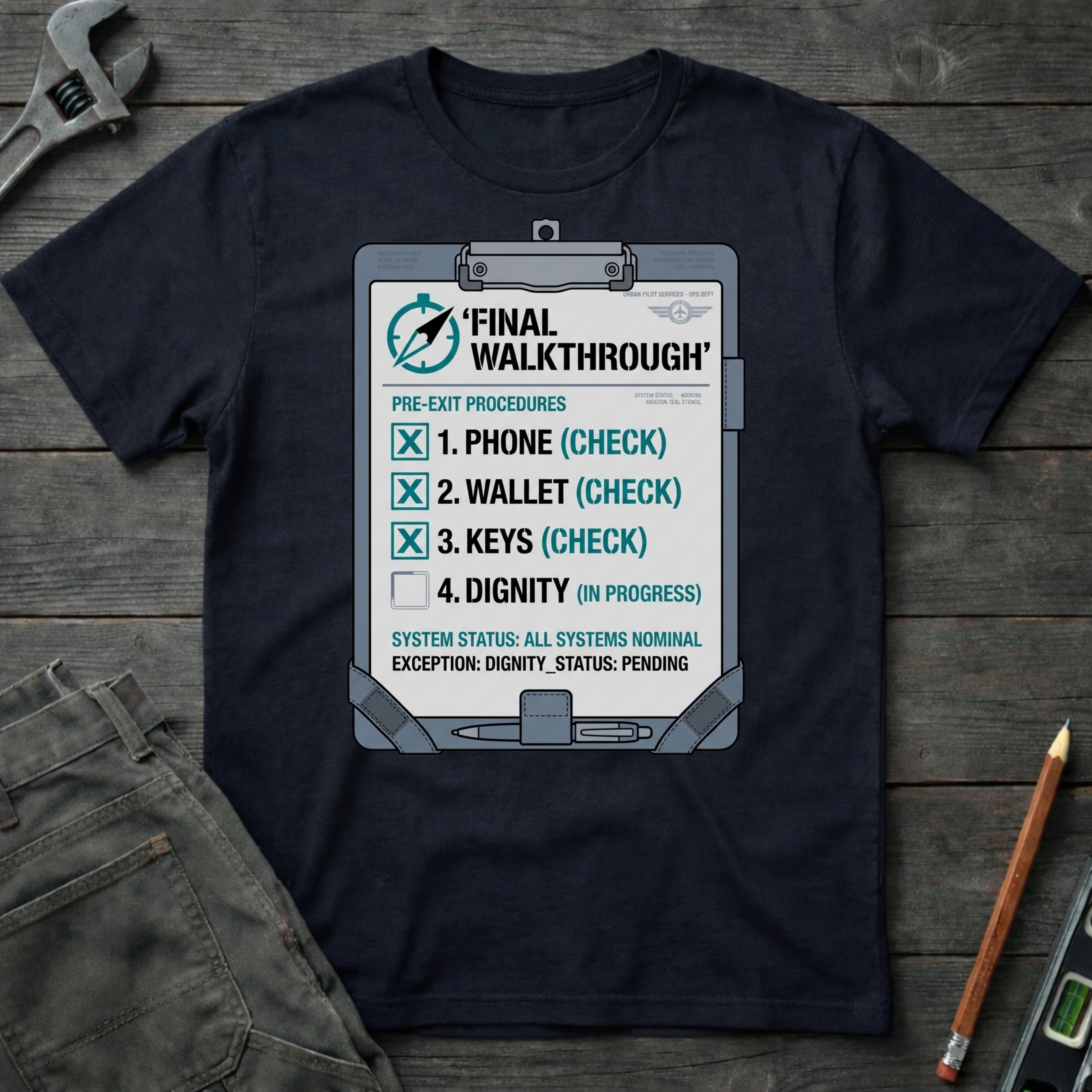 Pre-Exit Procedure T-Shirt