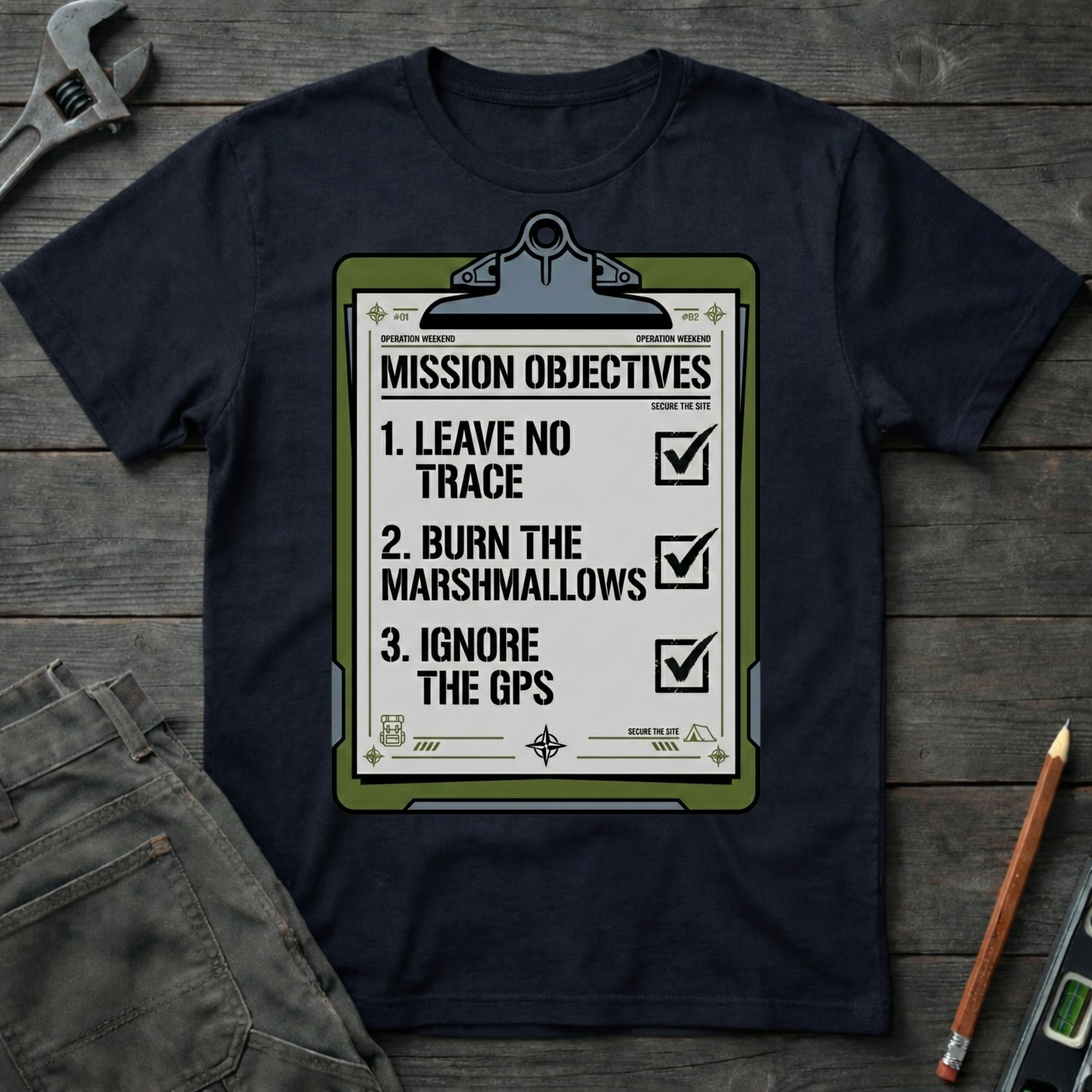 Camping Objectives T-Shirt