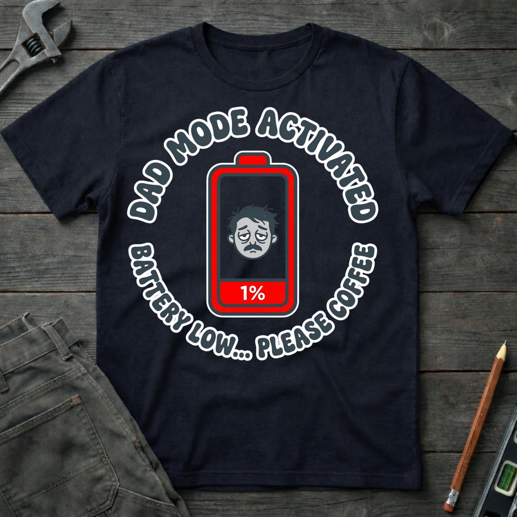 Battery Low: Please Coffee T-Shirt