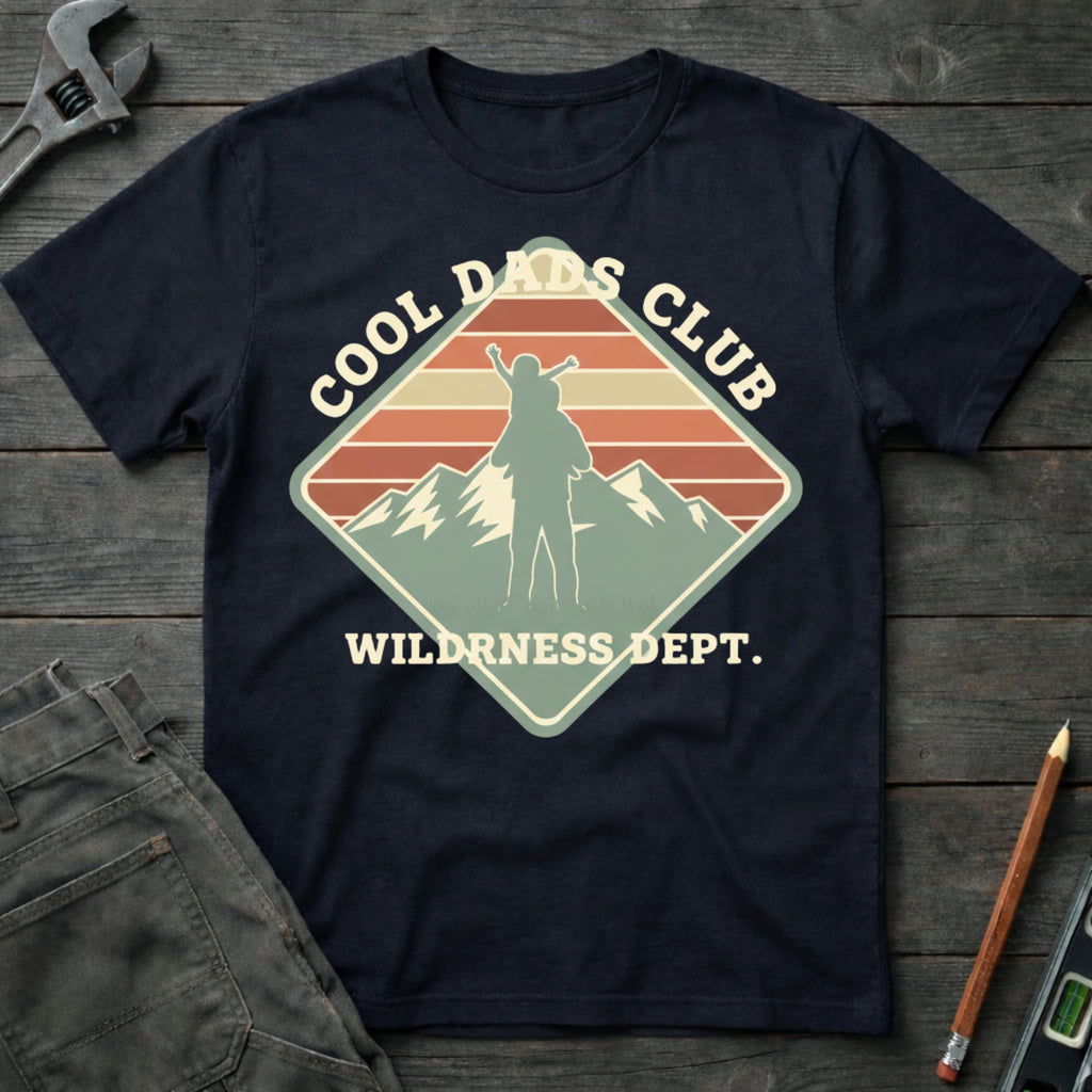 Cool Dad's Club Badge T-Shirt