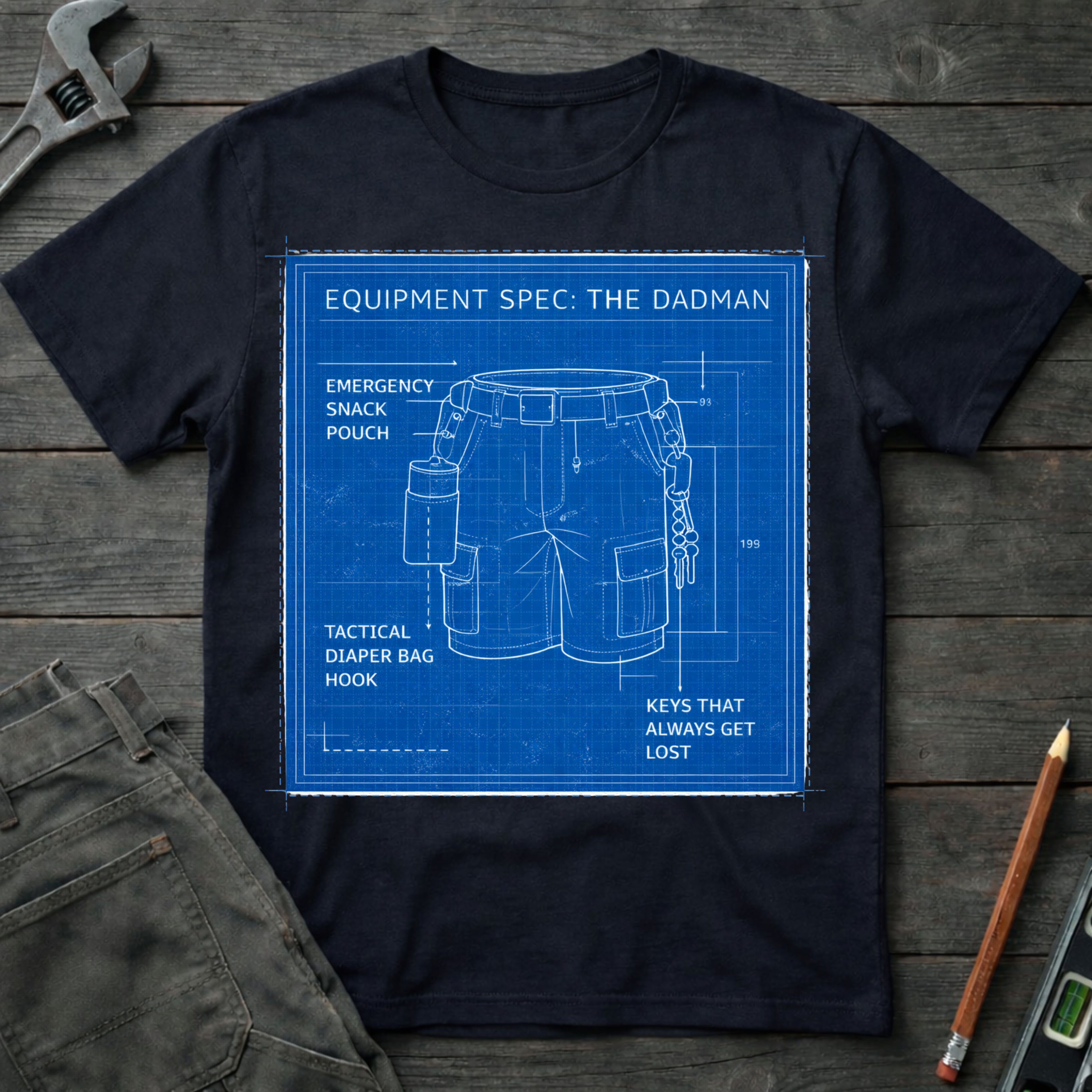 The Dadman Equipment Spec T-Shirt