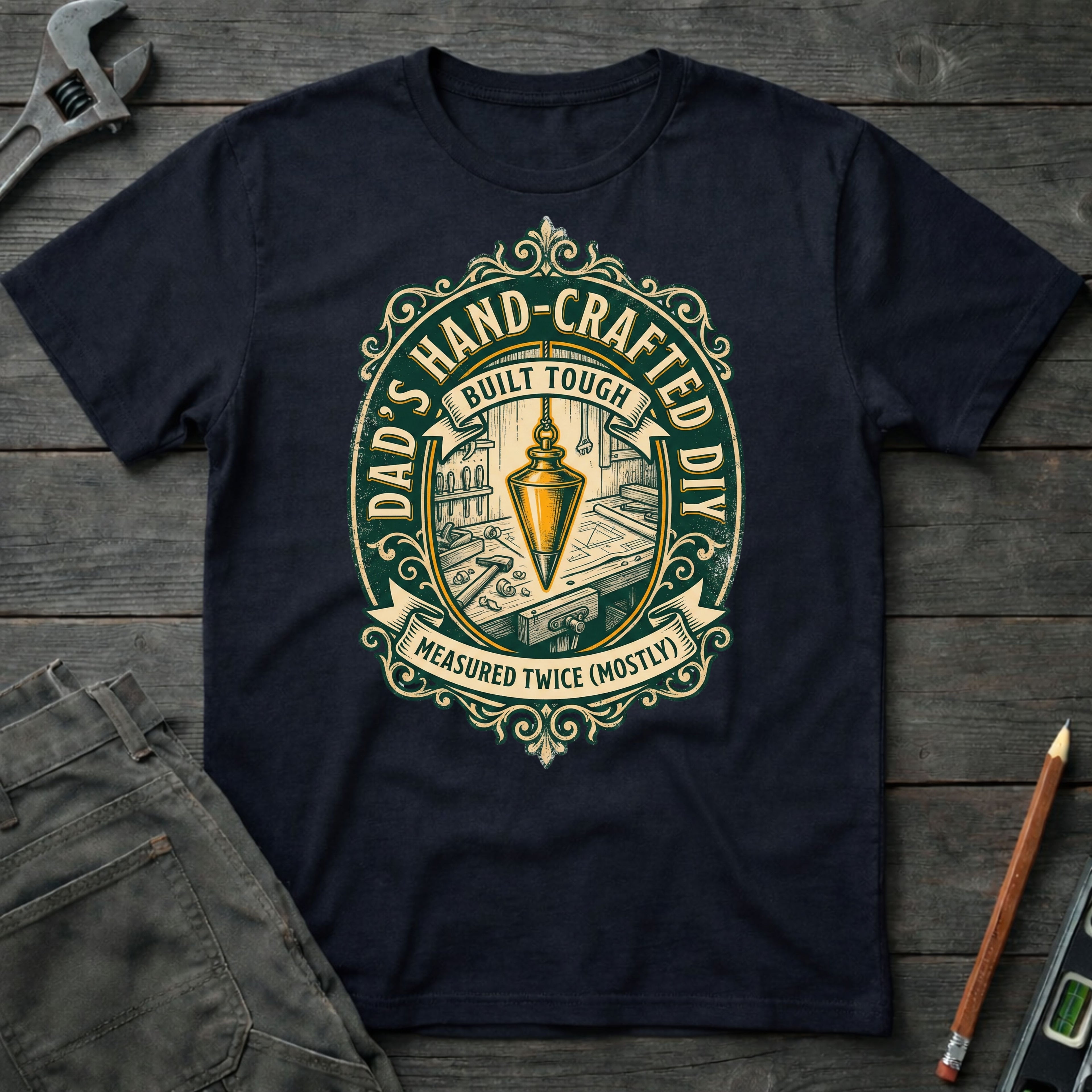 Dad's Handcrafted DIY T-Shirt