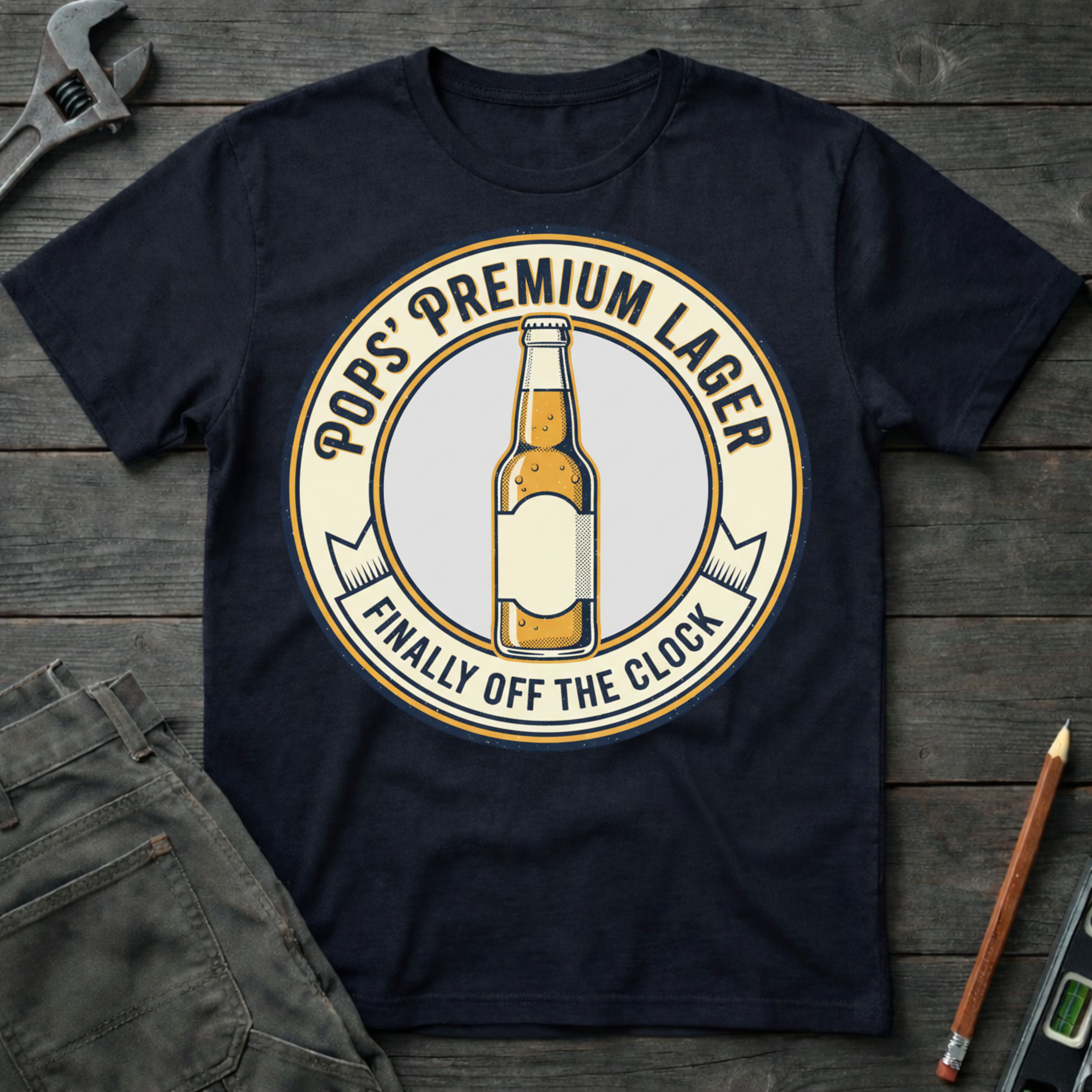 Pops' Premium Lager T-Shirt
