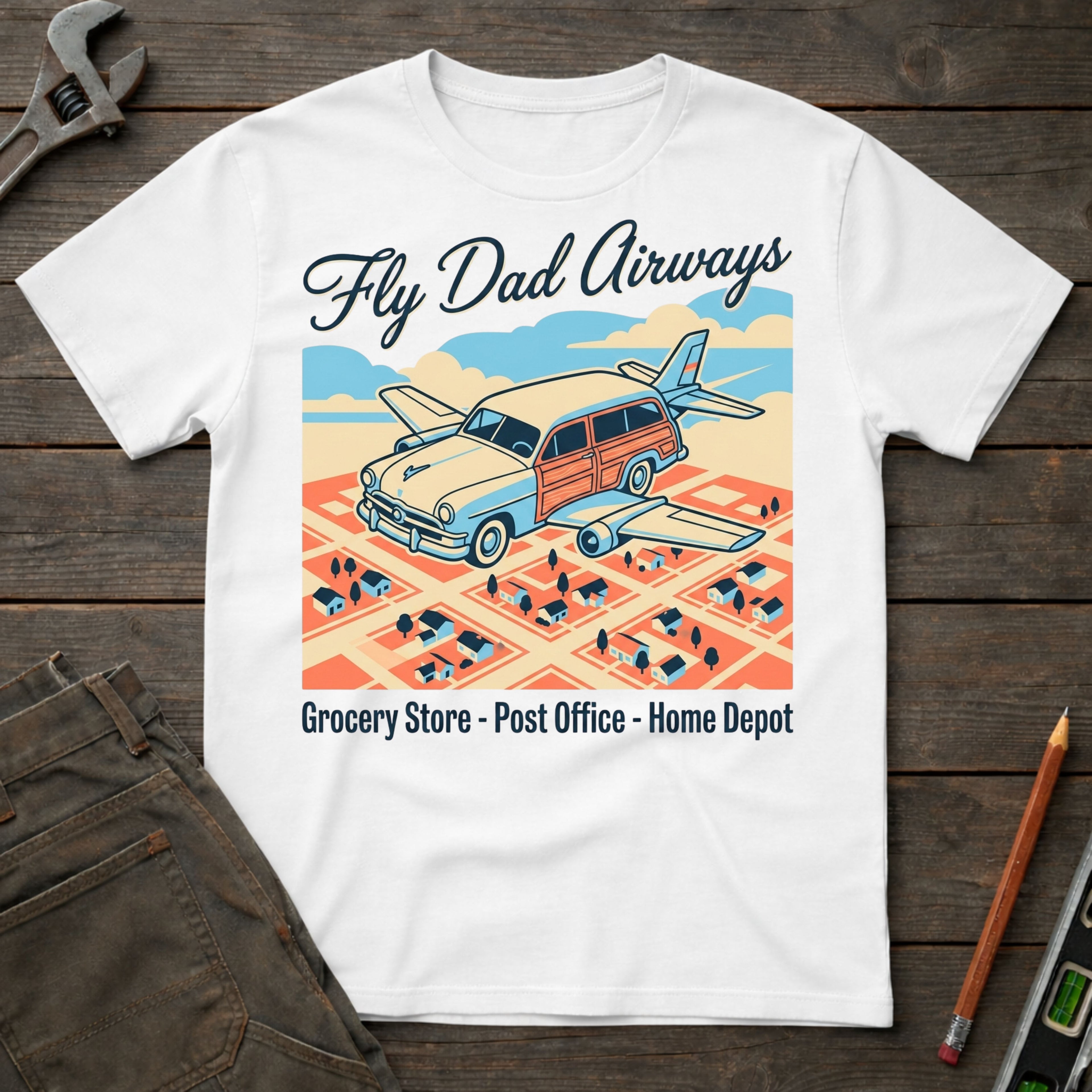 Fly Dad Airways T-Shirt