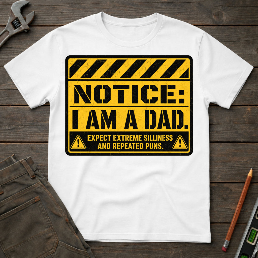 Notice I am a Dad T-Shirt
