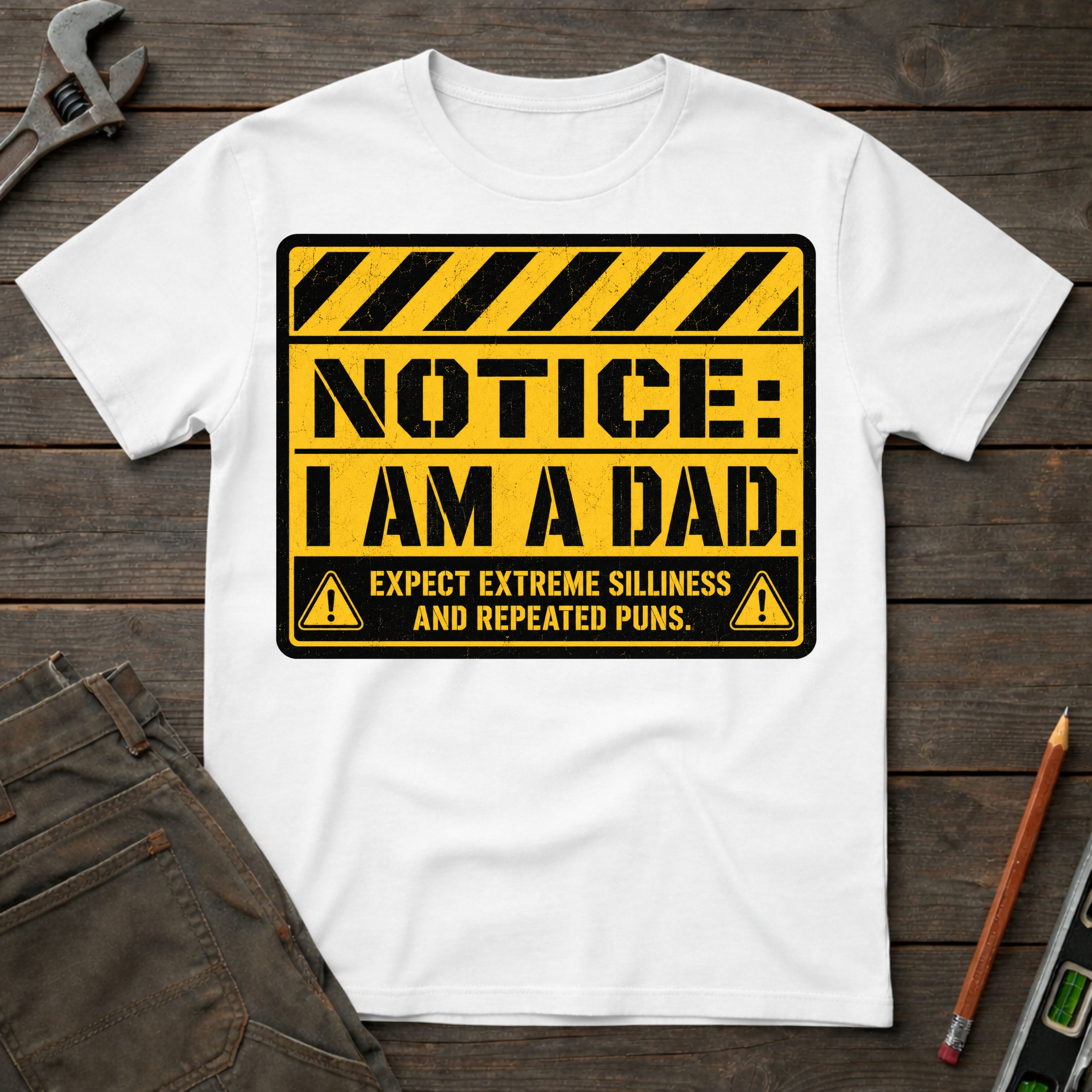 Notice I am a Dad T-Shirt