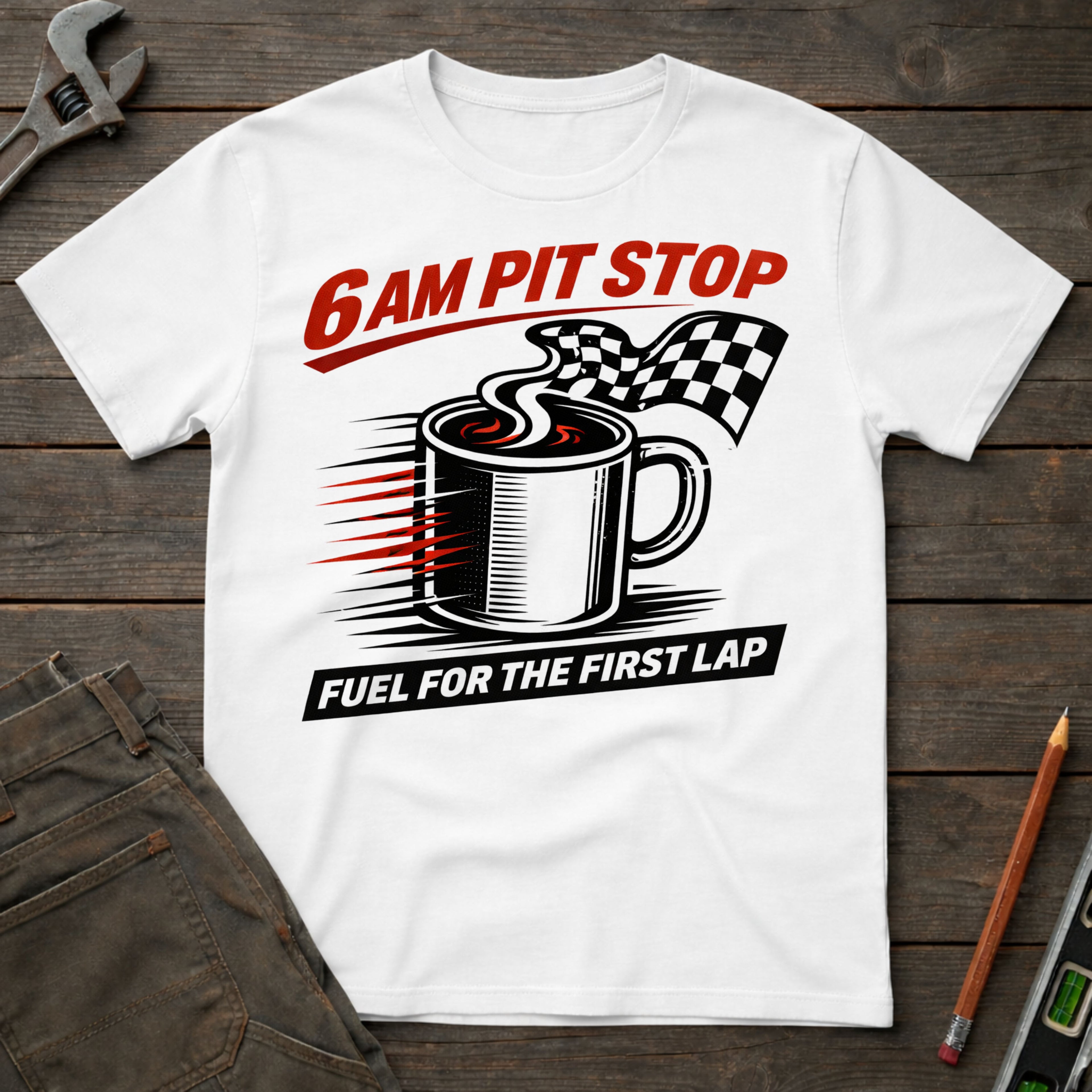 6 AM Pit Stop T-Shirt
