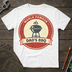 Dad's BBQ Badge T-Shirt