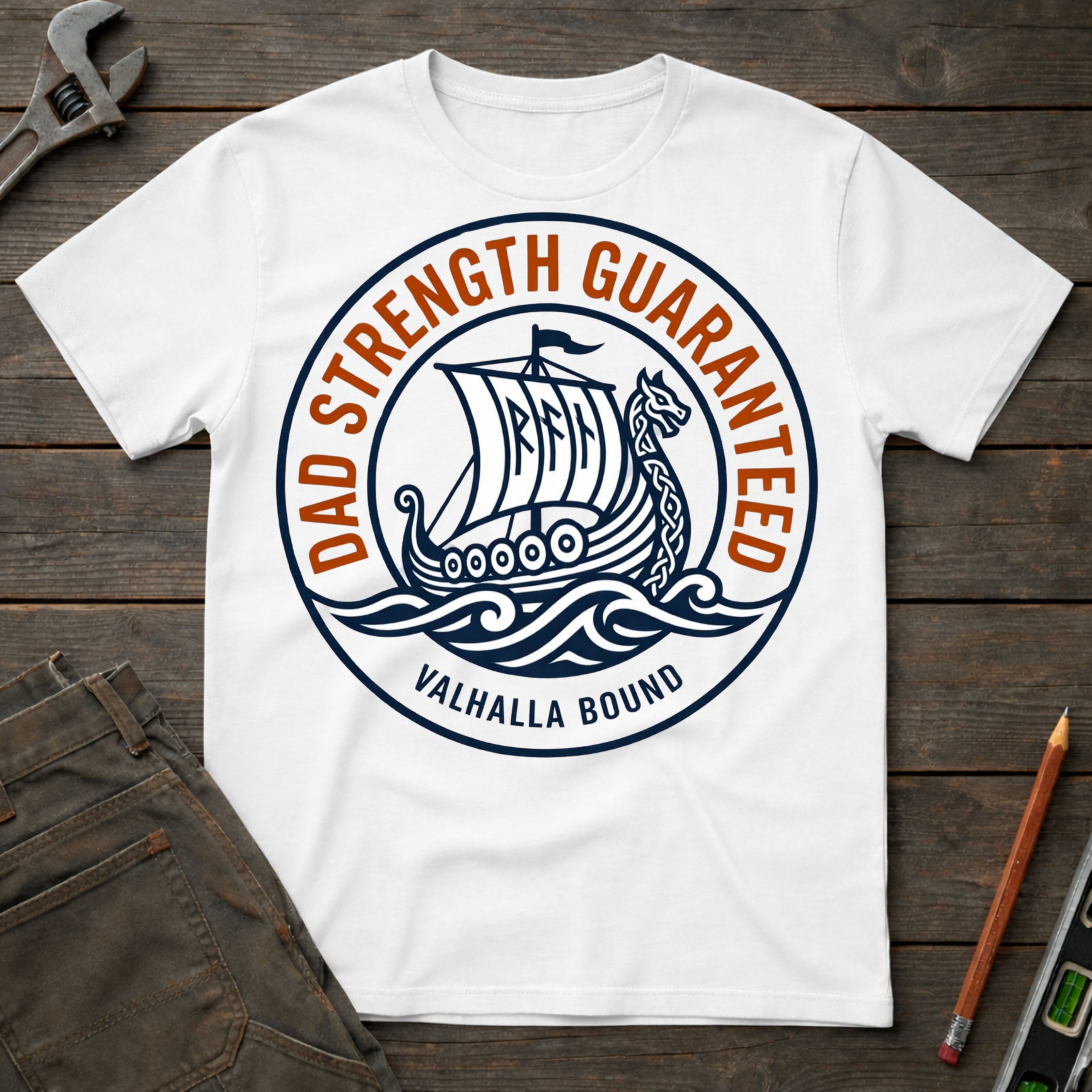 Dad Strength, Valhalla Bound T-Shirt