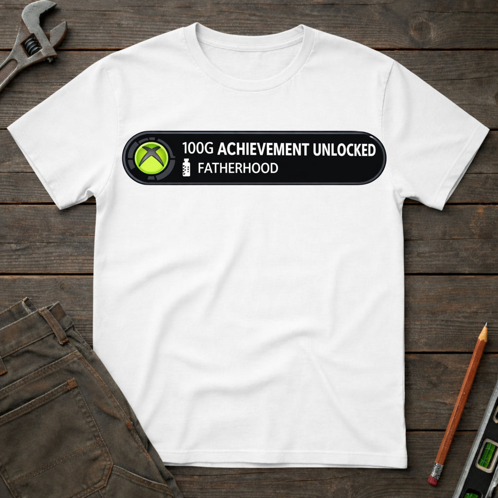 Achievement Unlocked: Fatherhood T-Shirt