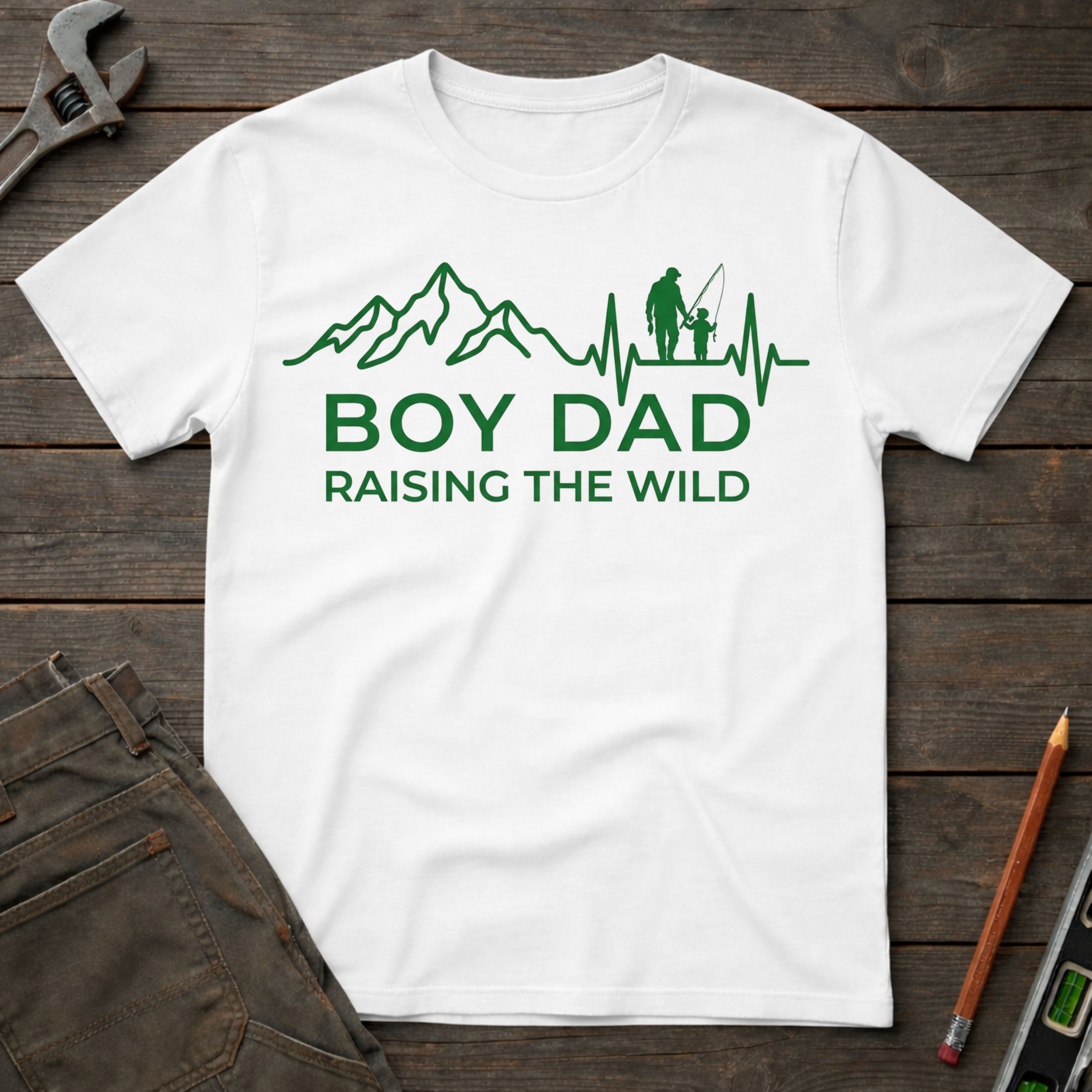 Boy Dad: Raising the Wild T-Shirt