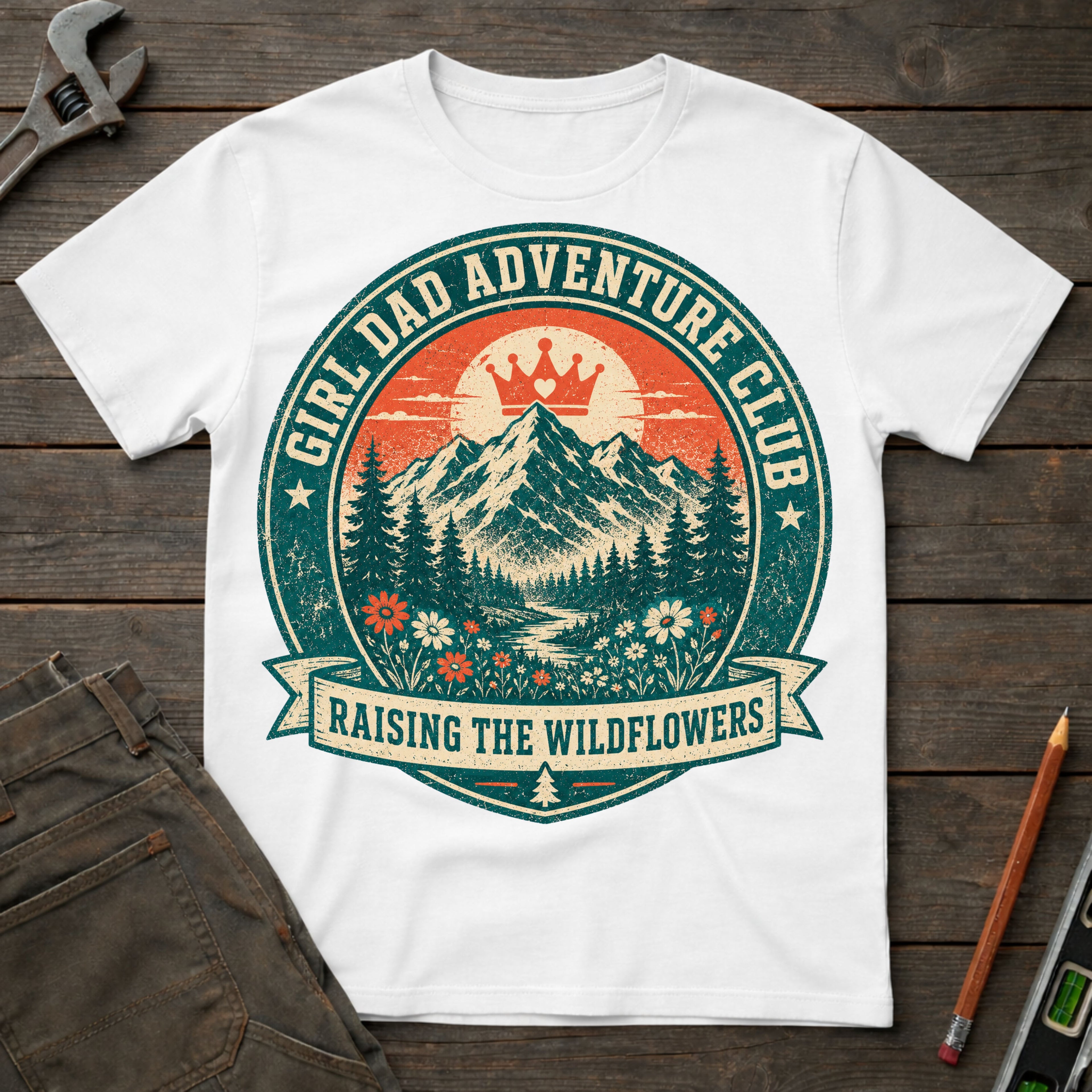 Girl Dad Adventure Co. T-Shirt