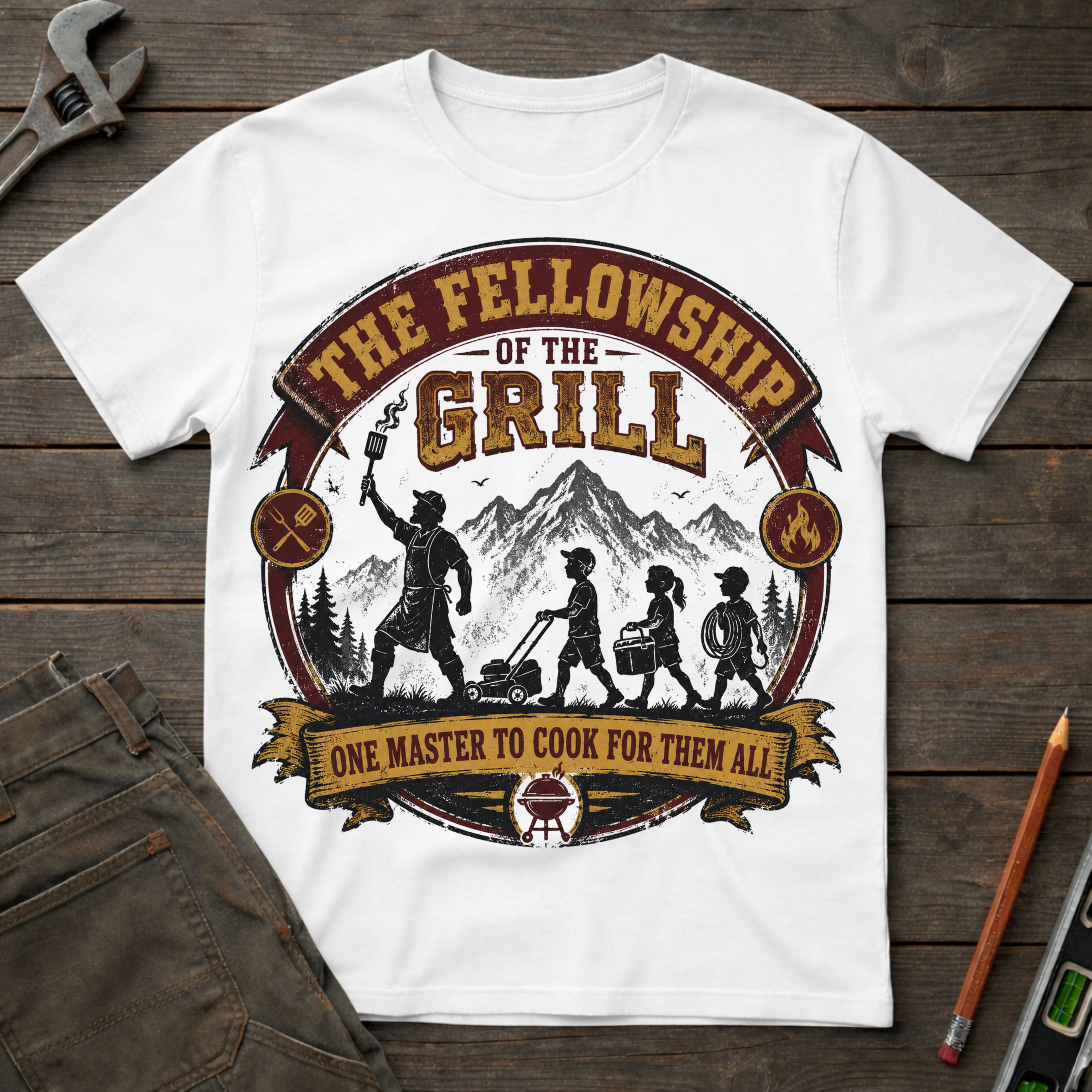 The Fellowship of the Grill T-Shirt