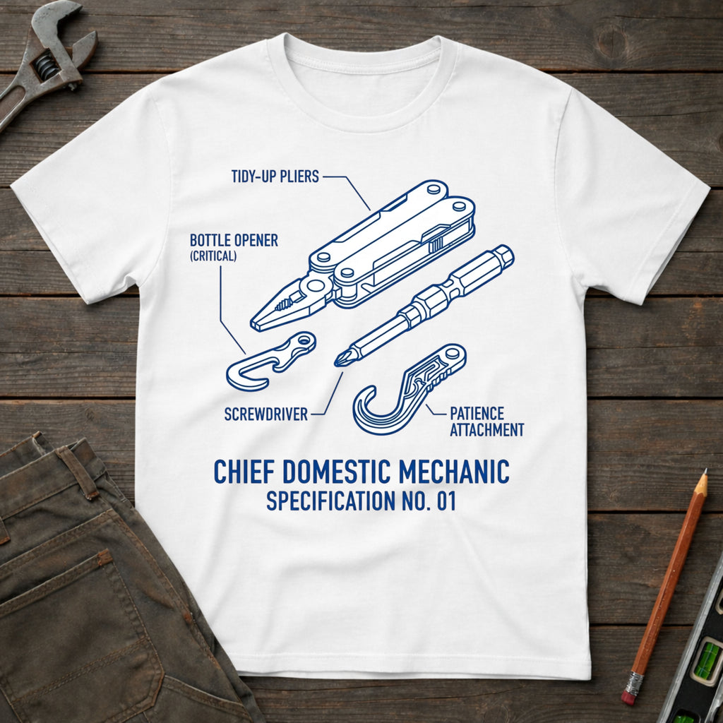 Chief Domestic Mechanic T-Shirt