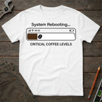 Critical Coffee Levels T-Shirt