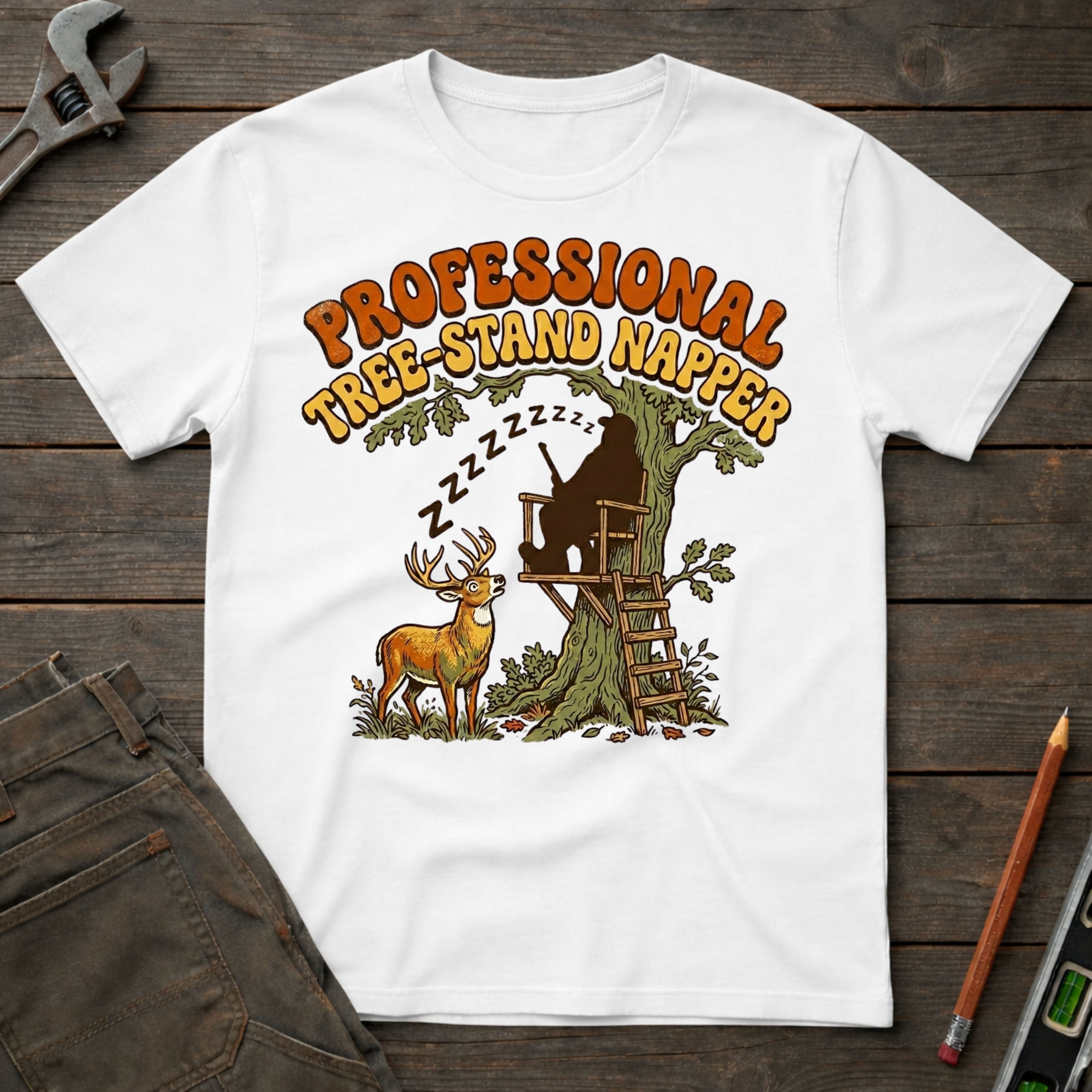 Professional Tree-Stand Napper T-Shirt
