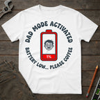 Battery Low: Please Coffee T-Shirt
