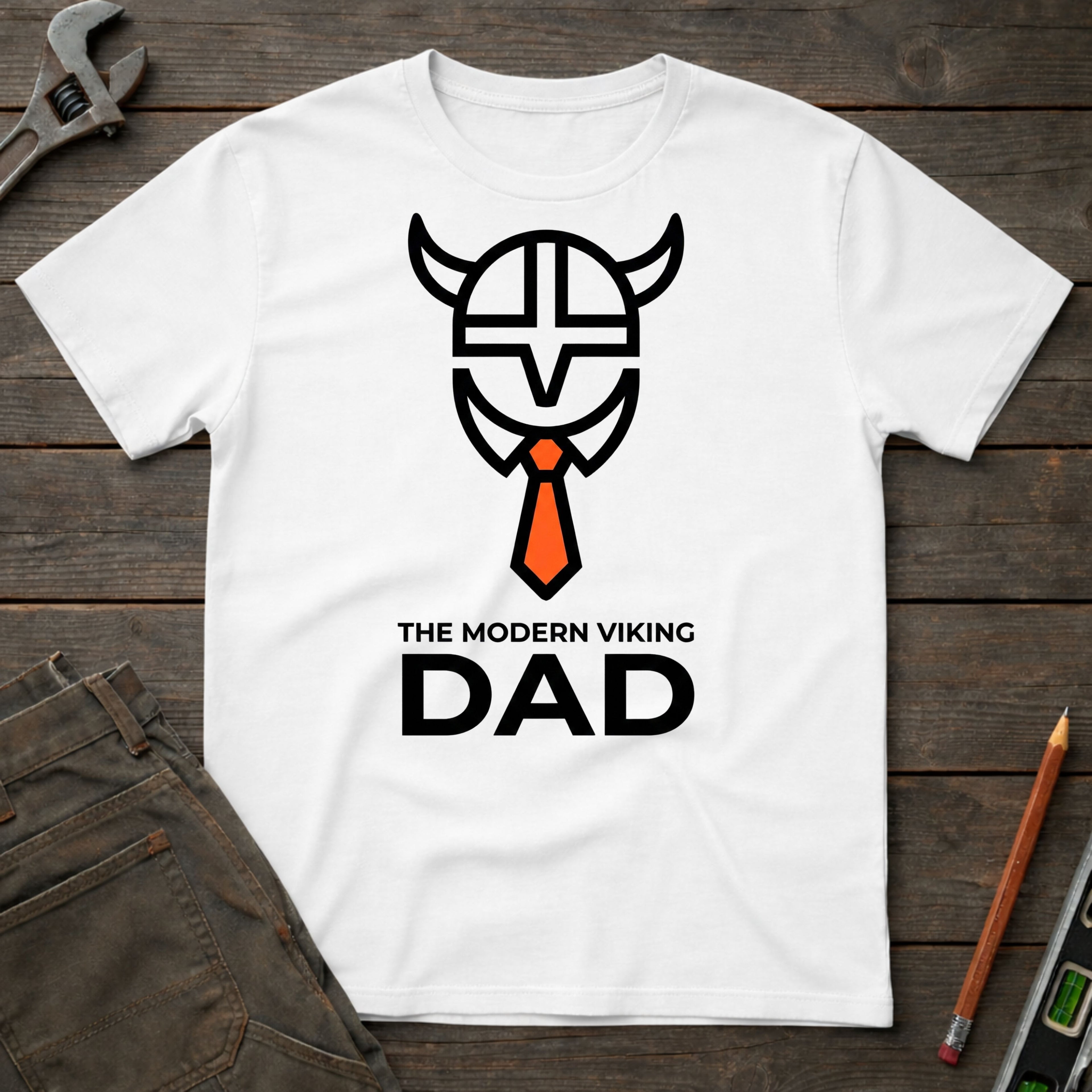 Modern Viking Dad T-Shirt