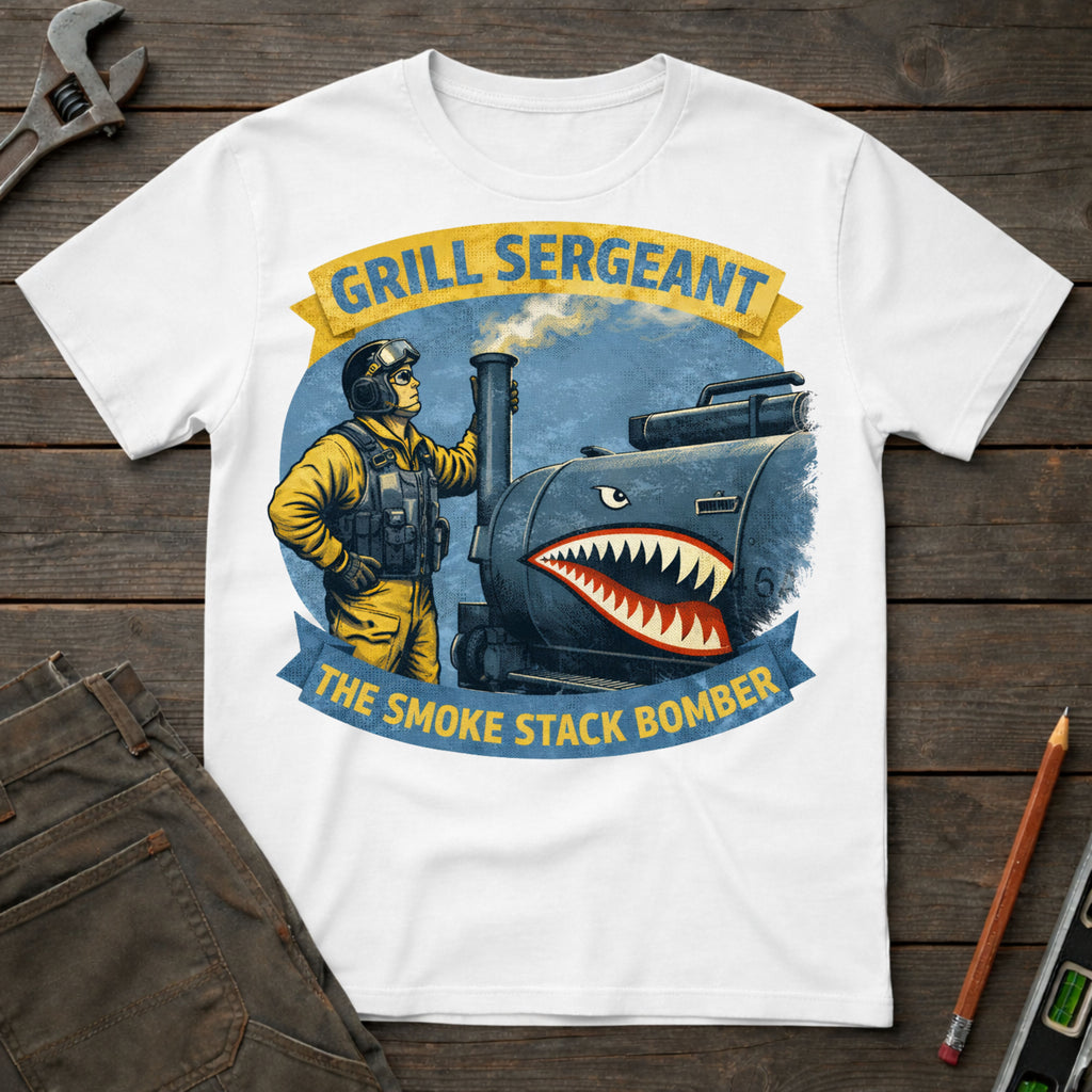 The Smoke Stack Bomber T-Shirt