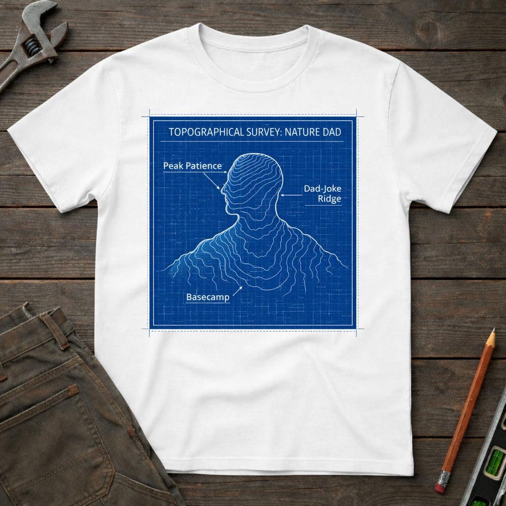 Dad Topography  T-Shirt