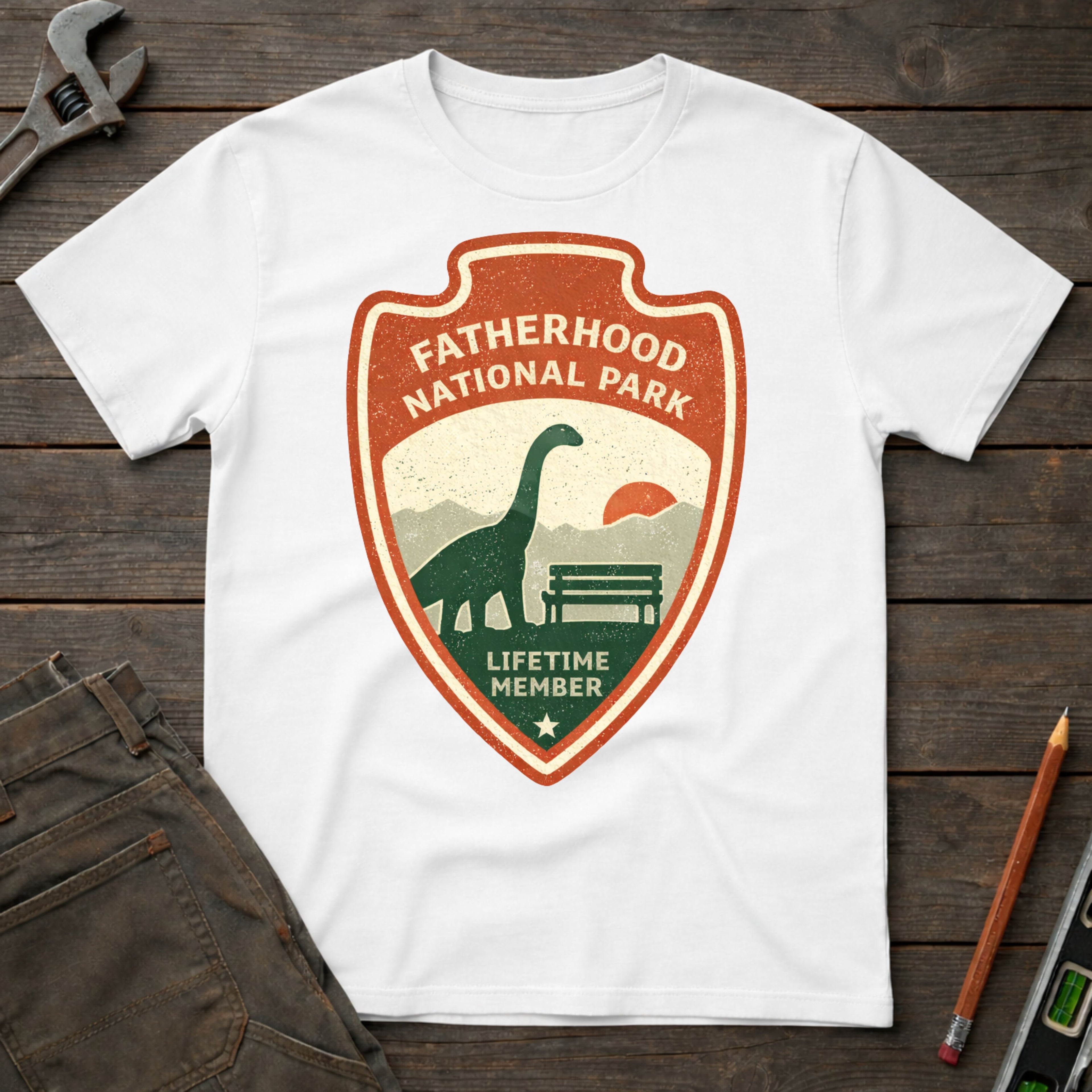 Fatherhood National Park T-Shirt
