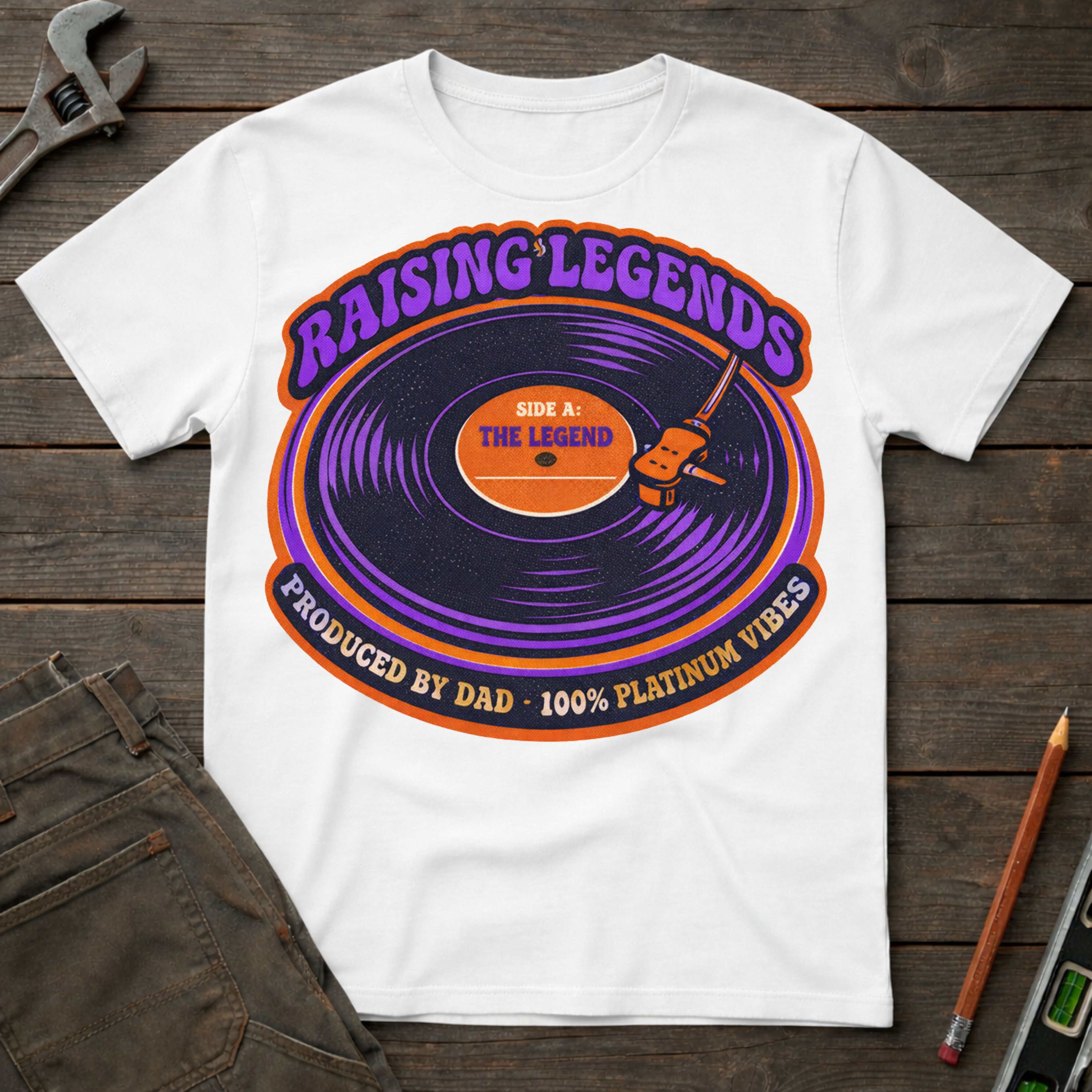 Raising Legends Vinyl T-Shirt