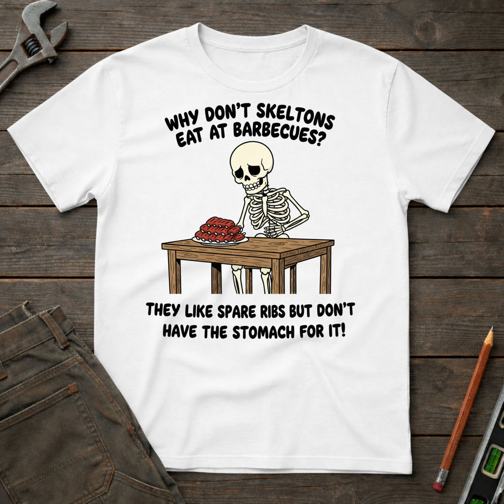 Skeleton BBQ T-Shirt