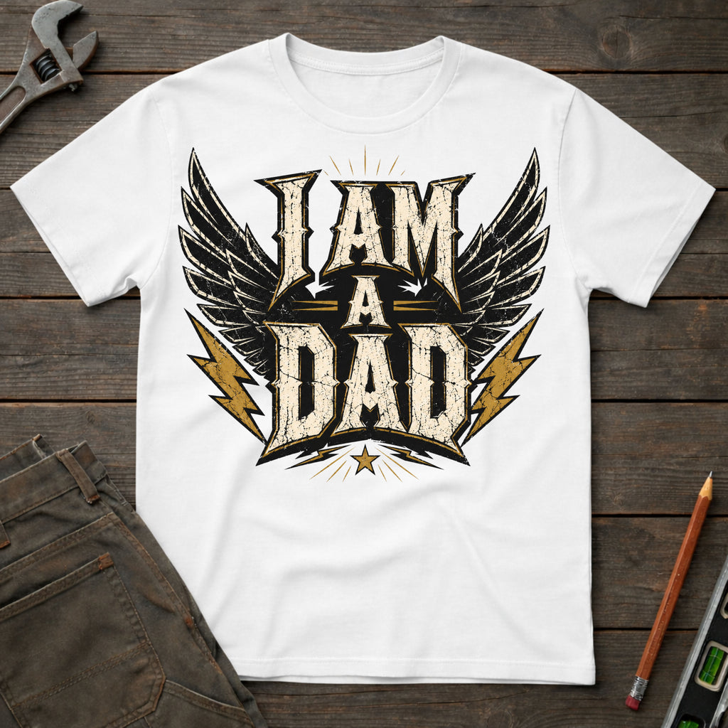 I am a Dad Rock T-Shirt