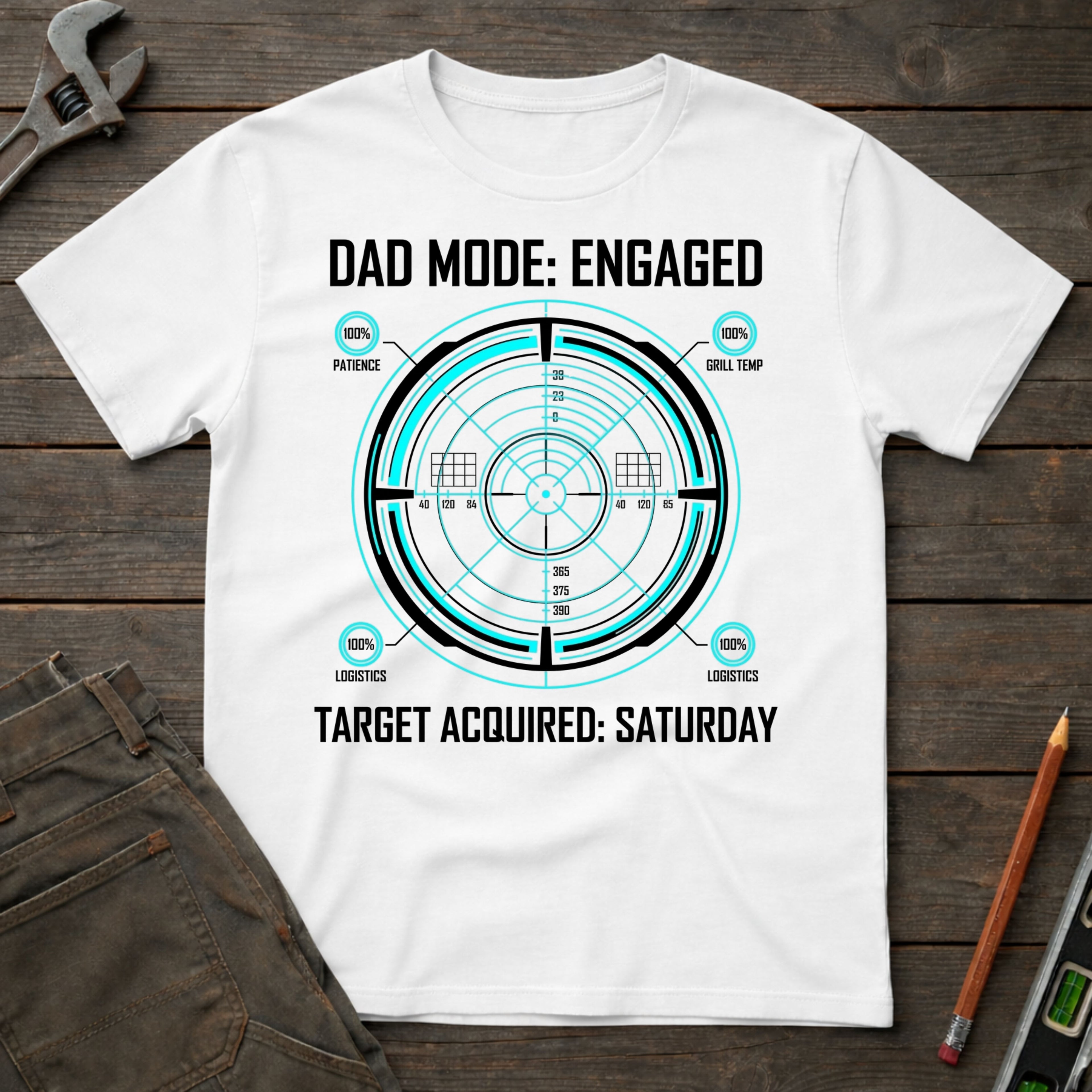 Dad Mode: Engaged T-Shirt