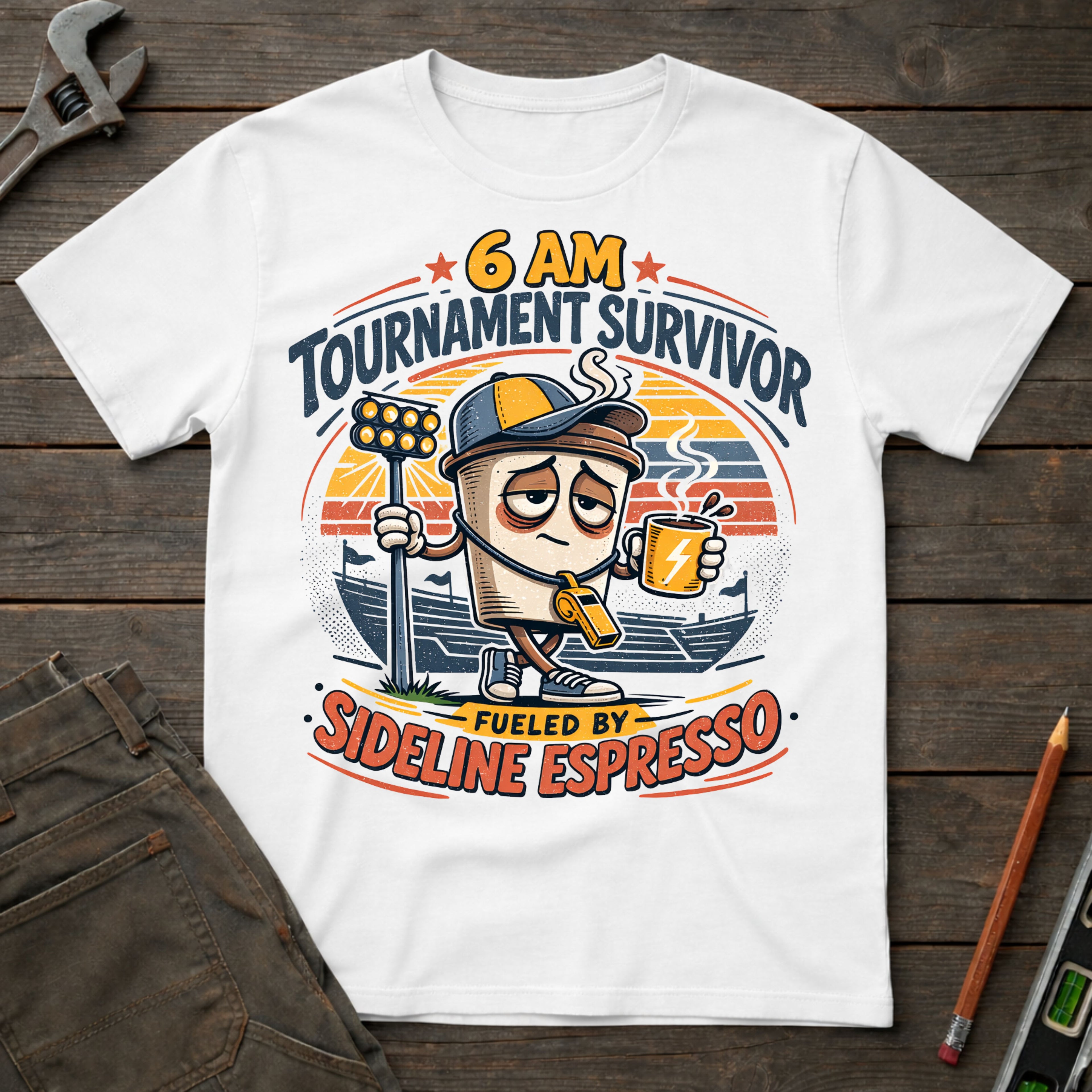 6 AM Tournament Survivior T-Shirt