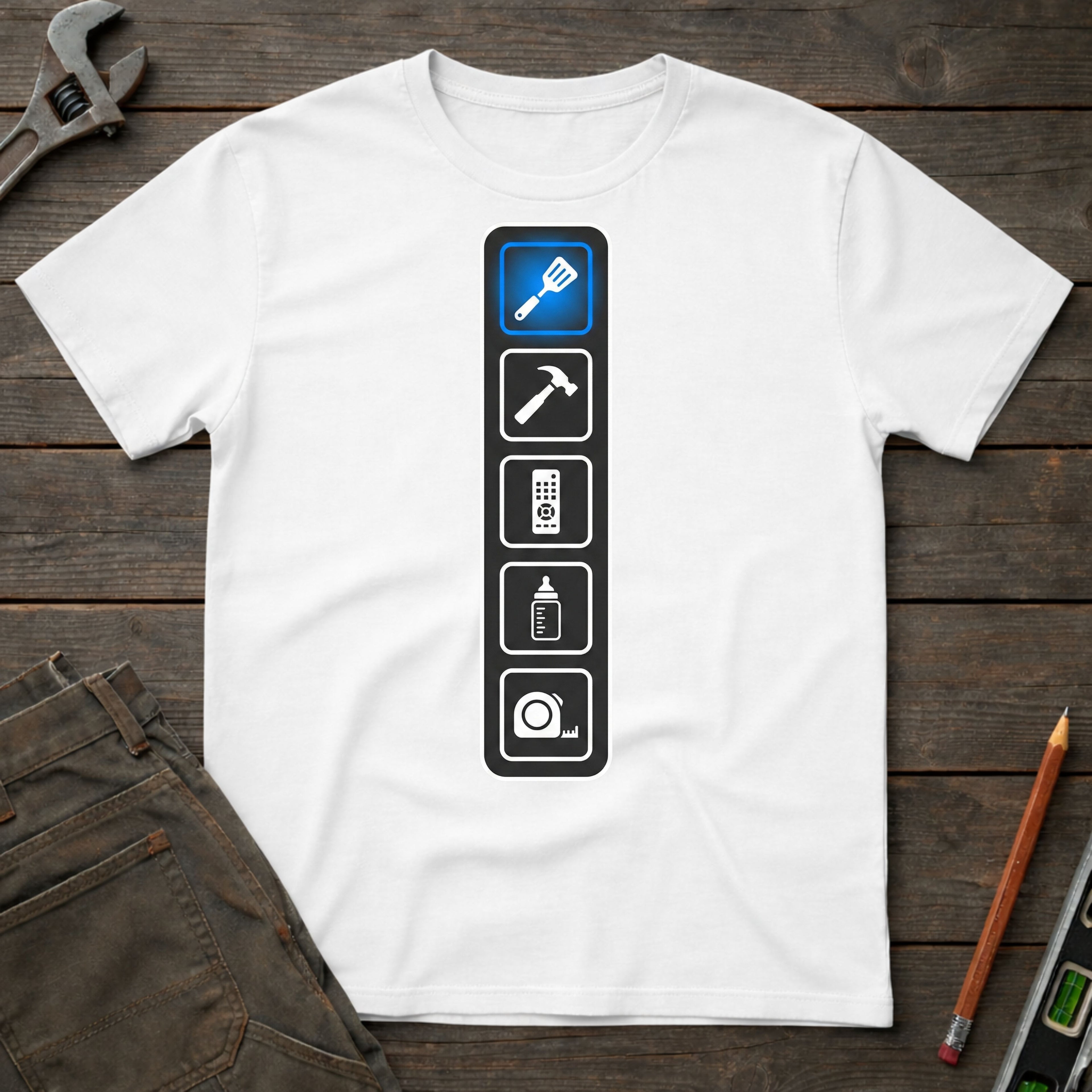 Vertical Chores T-Shirt